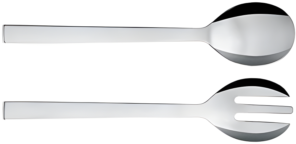 Alessi Santiago Stainless Steel Salad Servers