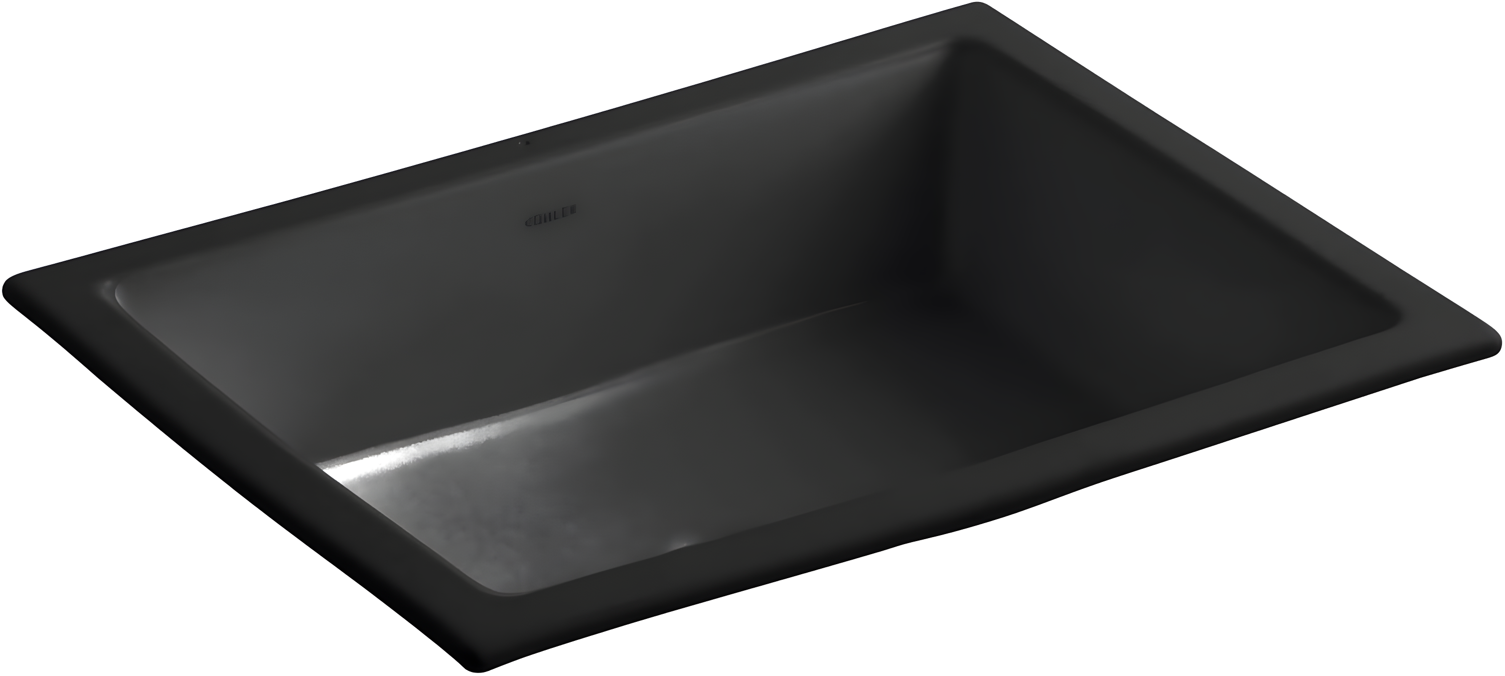 Verticyl Rectangular Undermount Bathroom Sink with Overflow