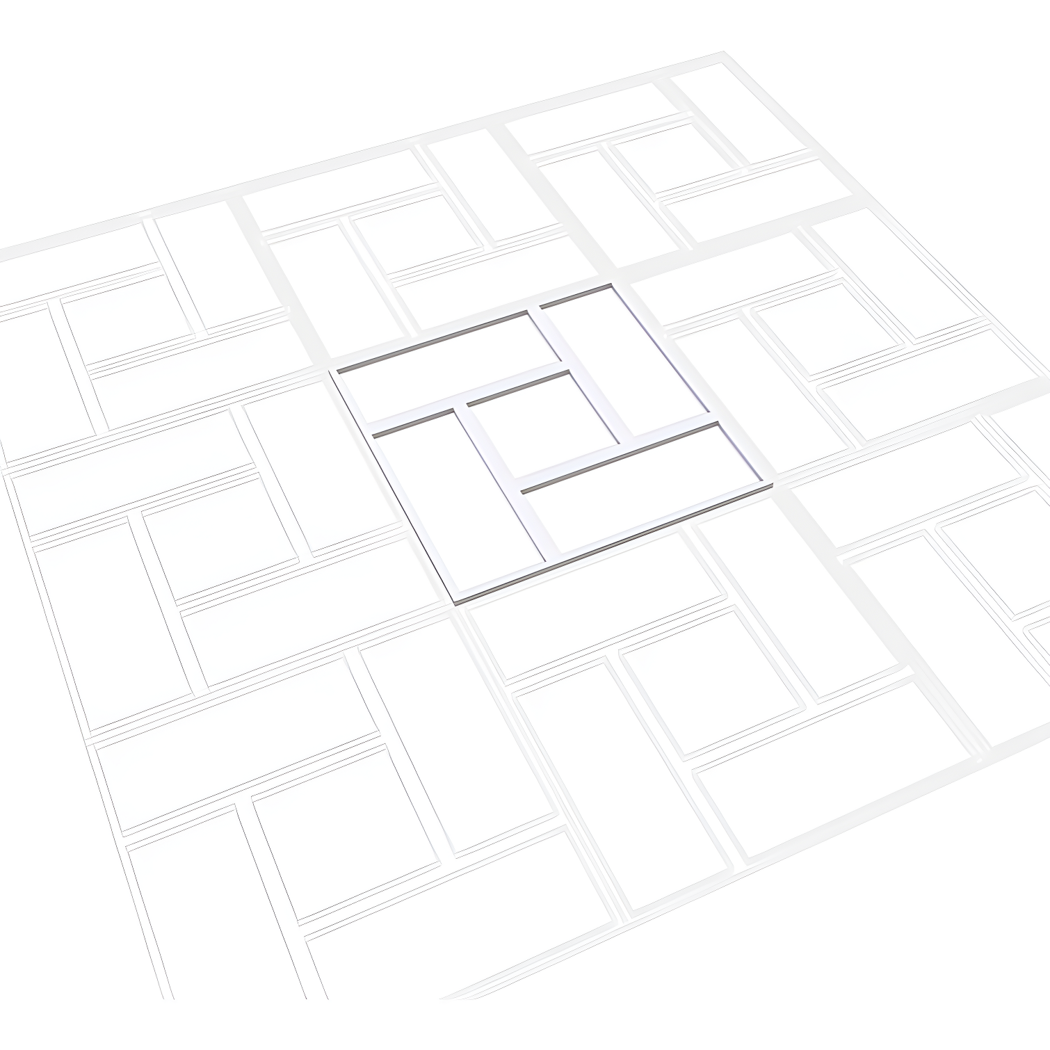 Sheffield Architectural Grade PVC Decorative Fretwork Wall Panel