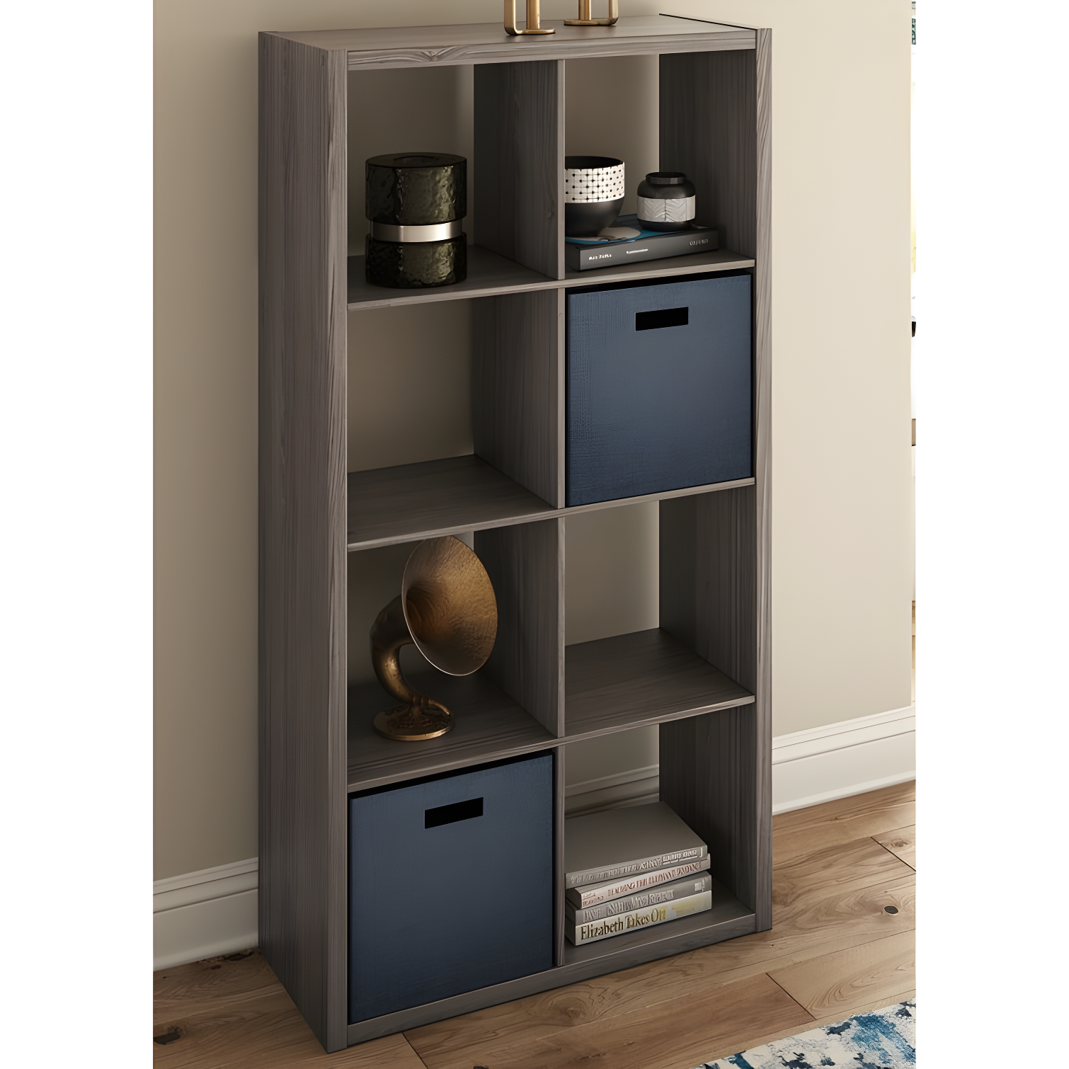 29.87'' H x 57.95'' W Cube Bookcase