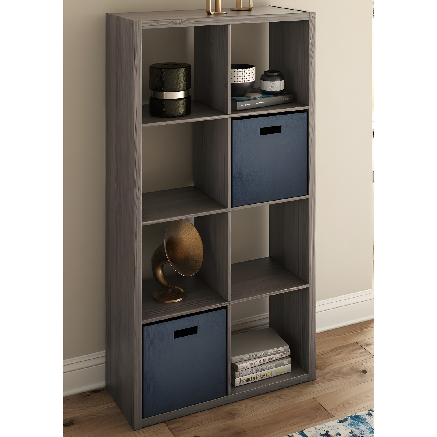 29.87'' H x 57.95'' W Cube Bookcase