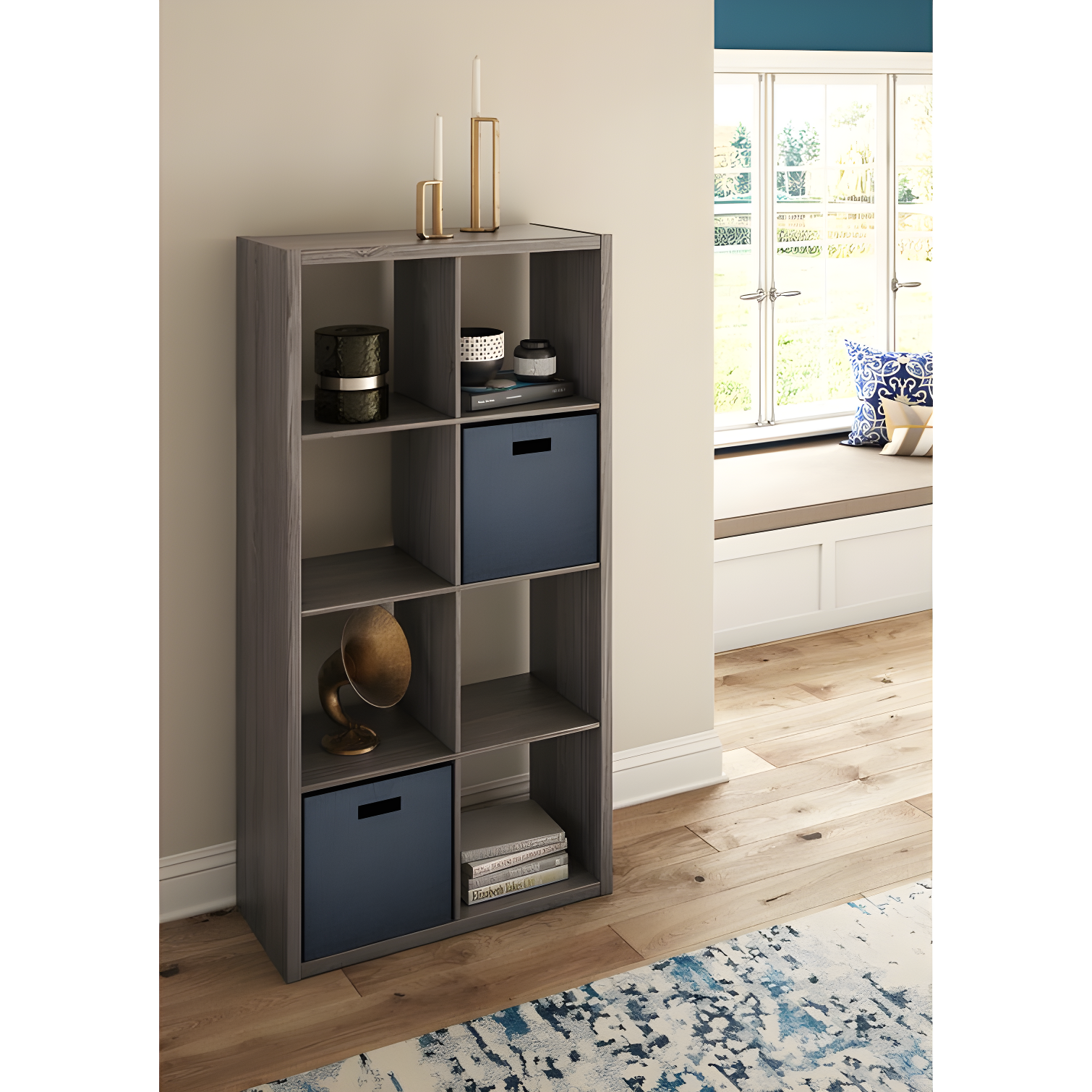 29.87'' H x 57.95'' W Cube Bookcase
