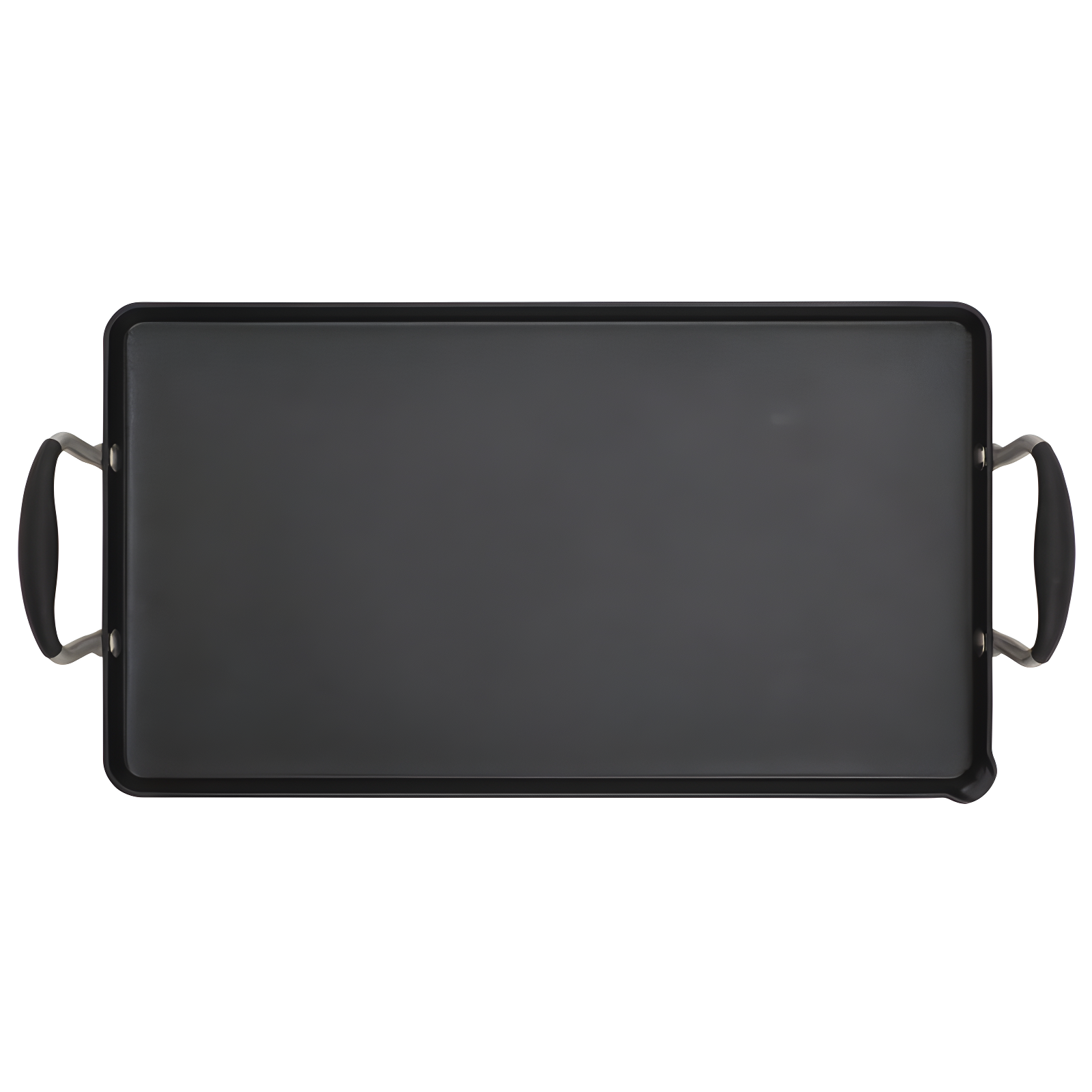 Anolon Advanced Home Hard Anodized Nonstick Double Burner Griddle, 10 Inch X 18 Inch