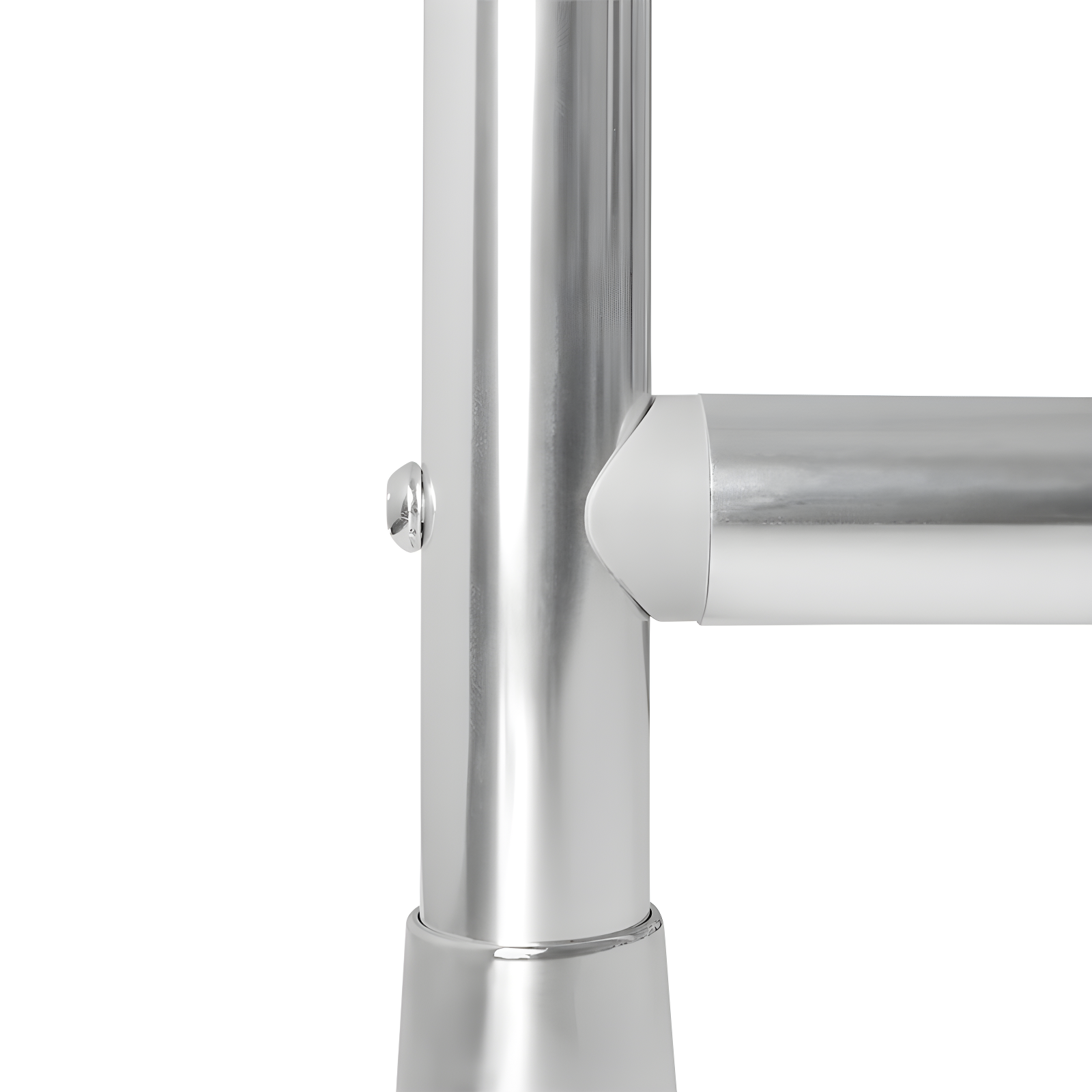 Utopia Alley Aluminum 61" D-Shape Fixed Shower Curtain Rod