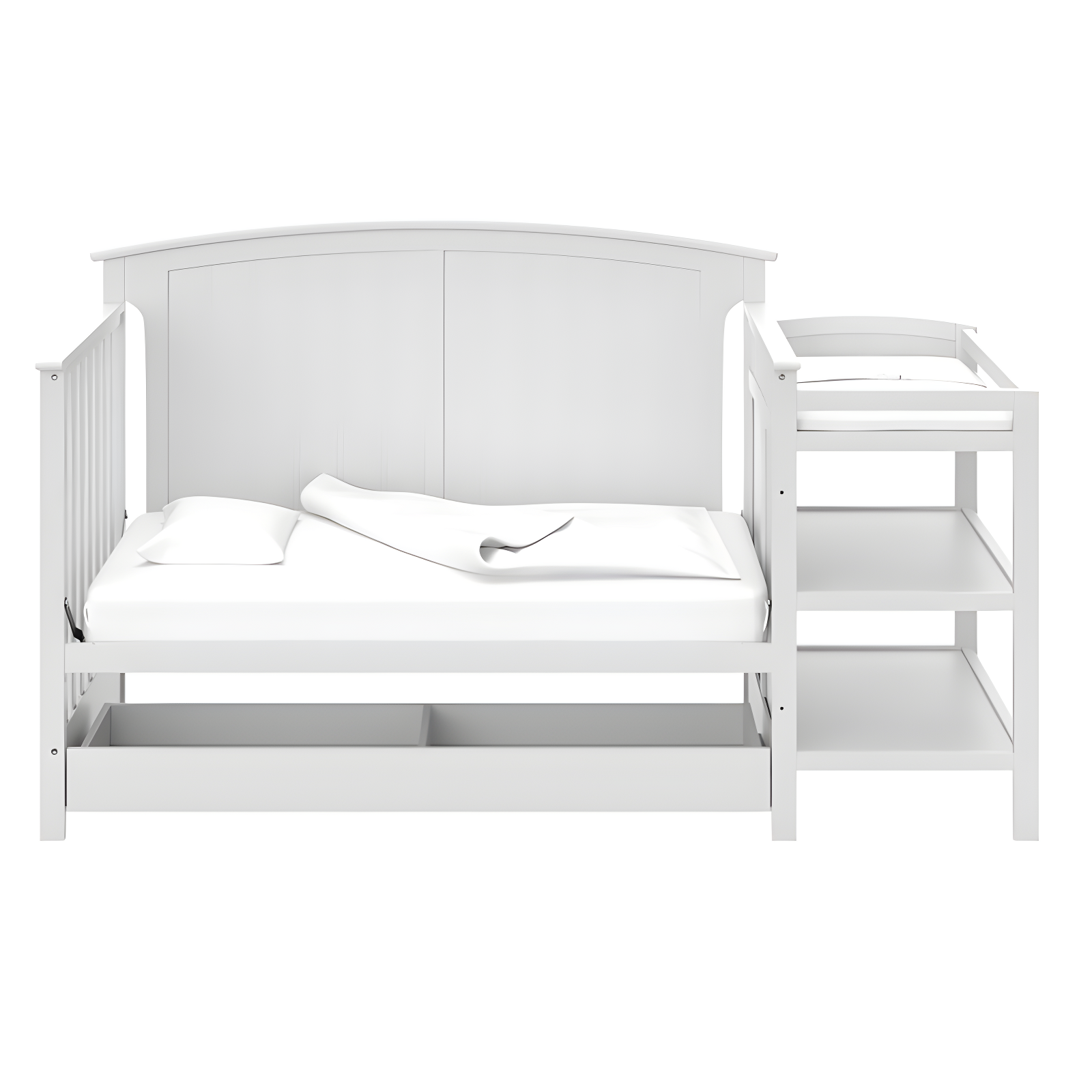 Steveston 5-in-1 Convertible Crib and Changer with Storage