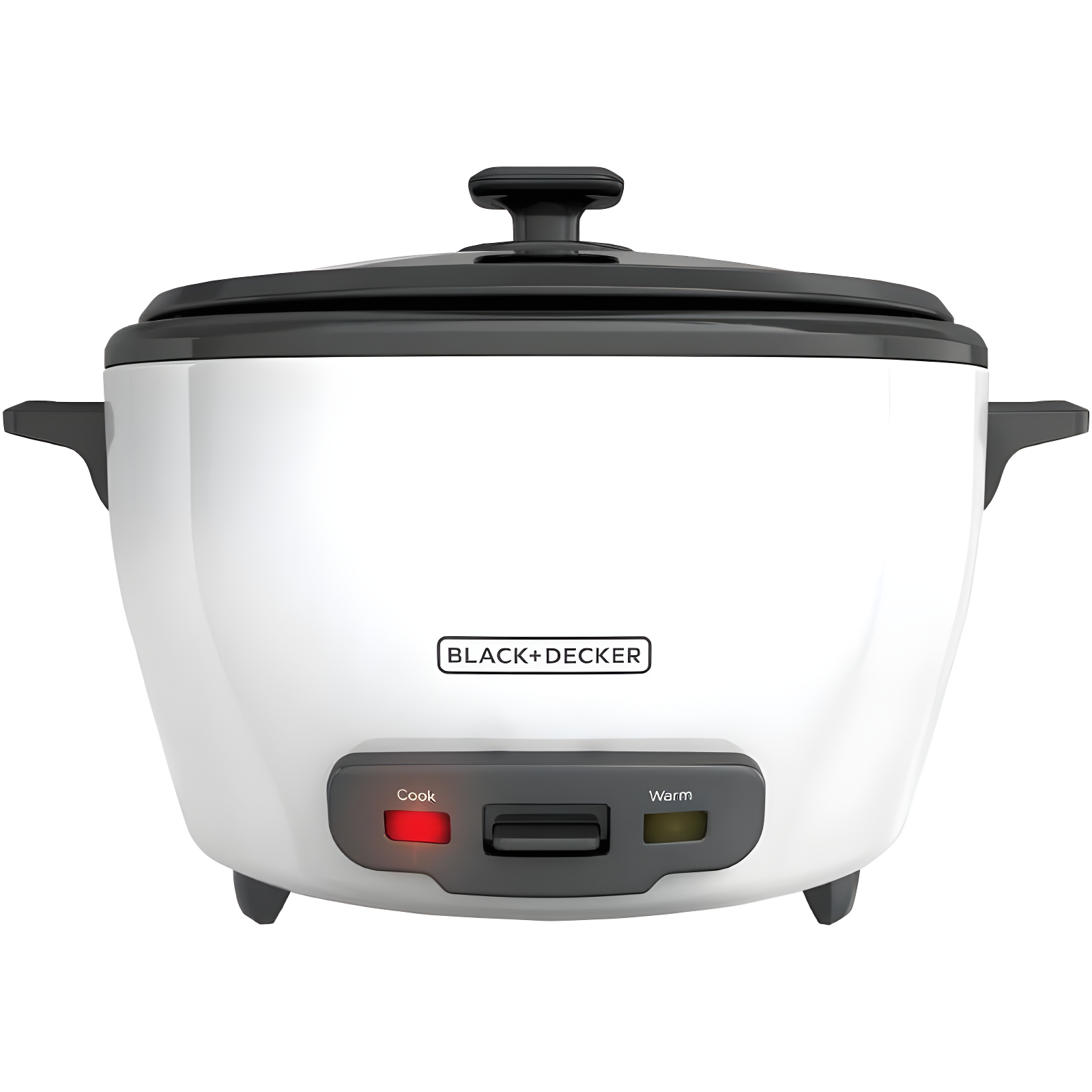 BLACK+DECKER BLACK+DECKER, Rice Cooker, Uncooked Rice, Steaming Basket, Removable Non-Stick Bowl, One Touch