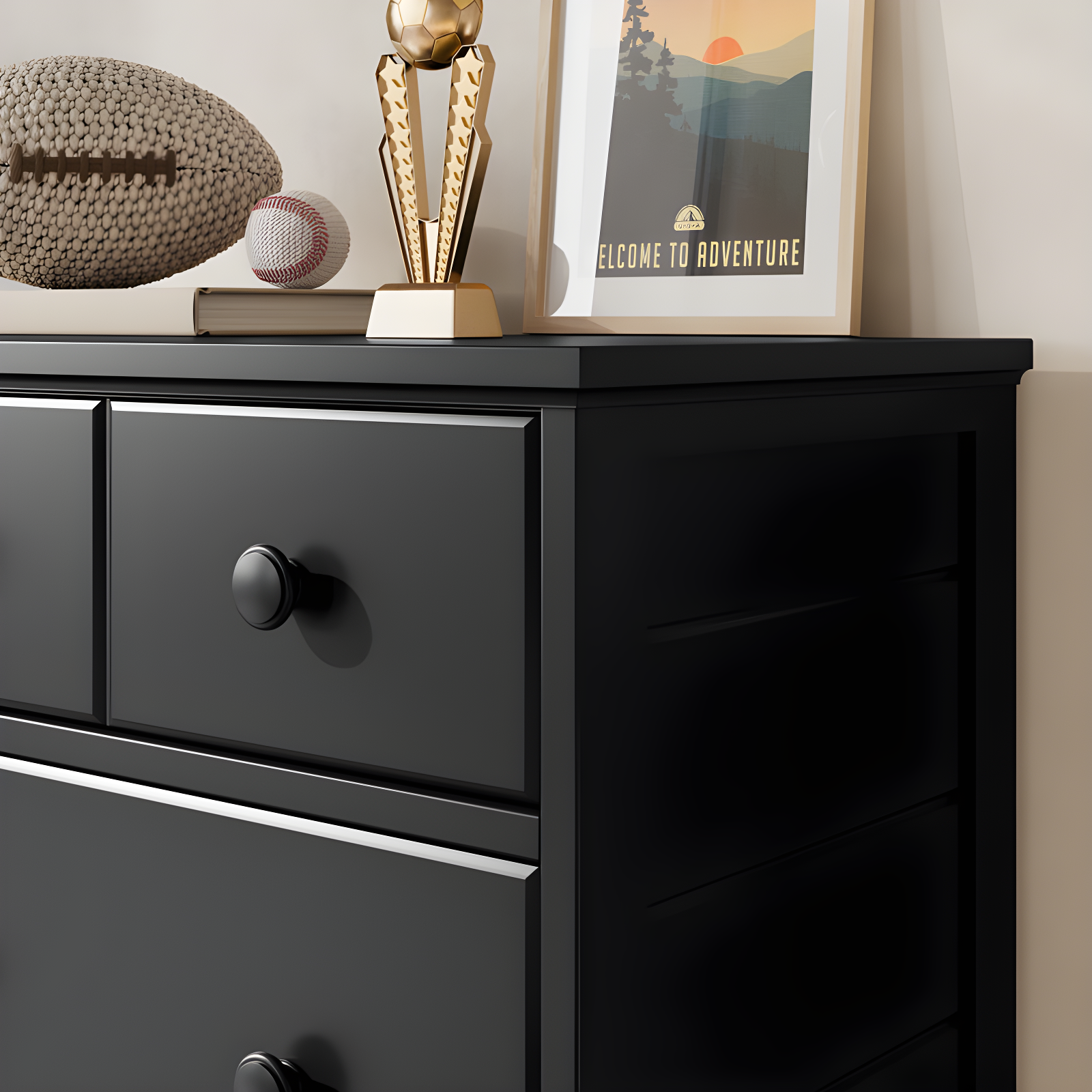 Moss 6 Drawer Double Dresser