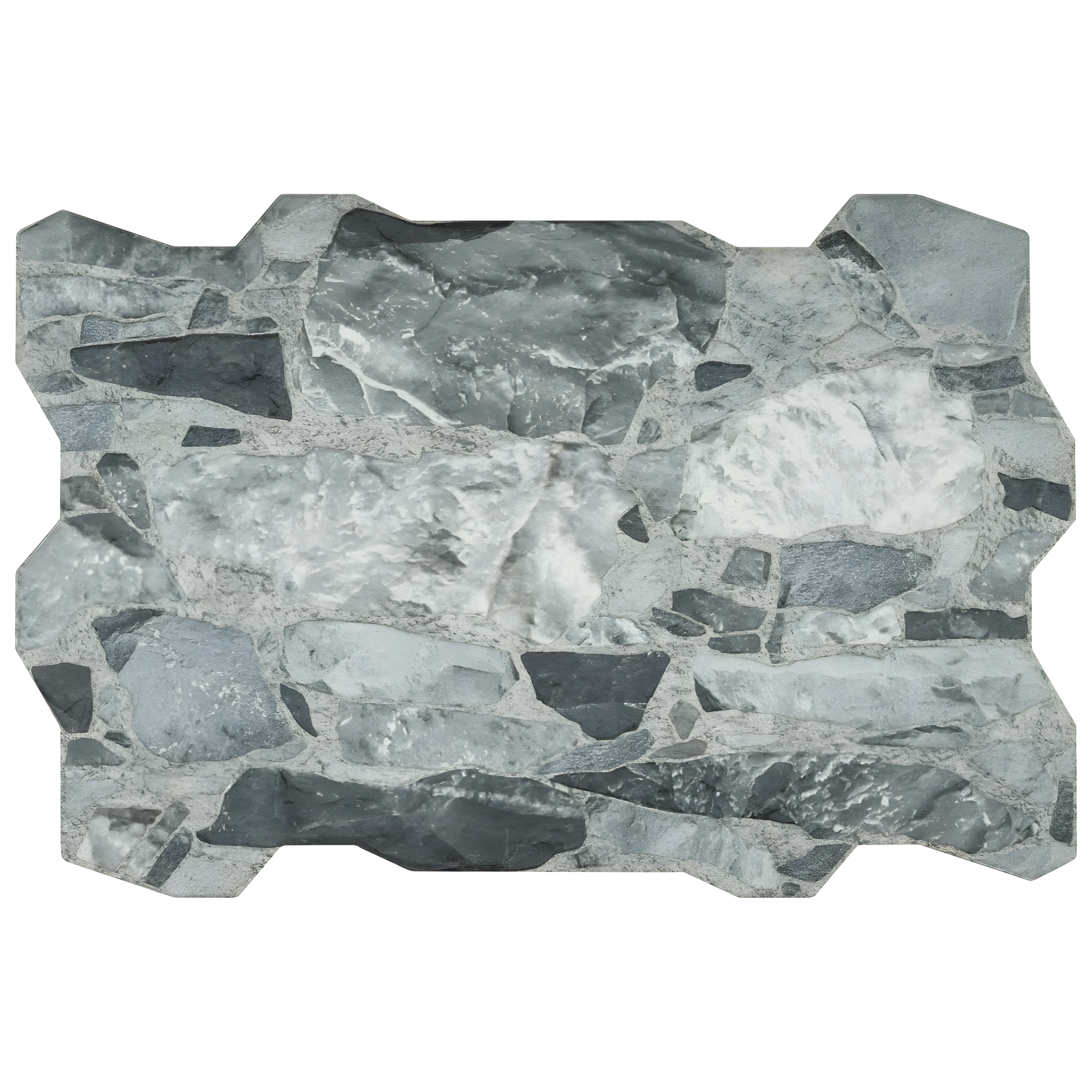 Rambla 15" x 23" Porcelain Stone Look Wall & Floor Tile
