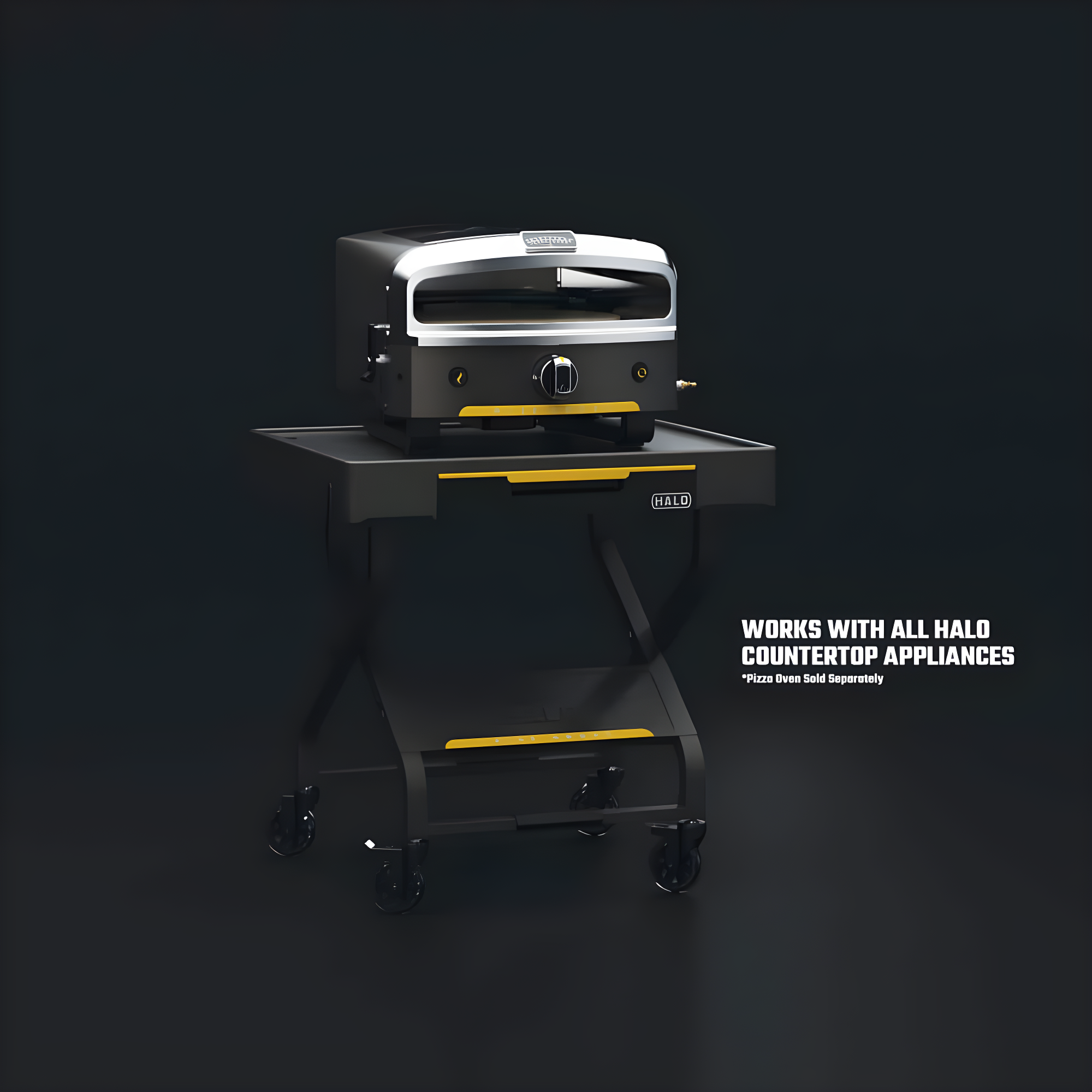 HALO Outdoor Countertop Grill Cart