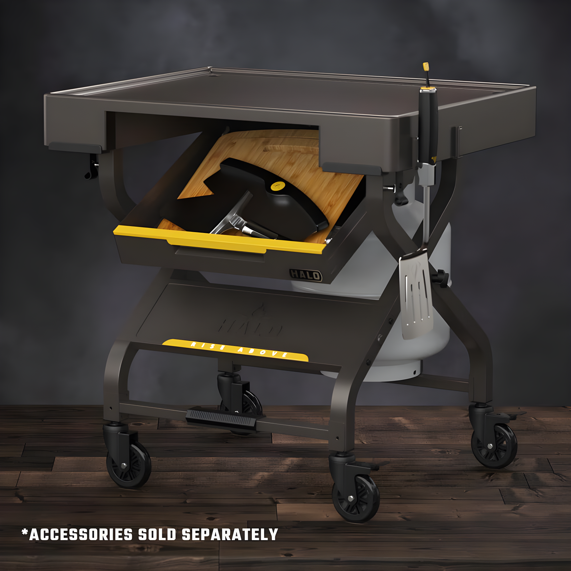 HALO Outdoor Countertop Grill Cart