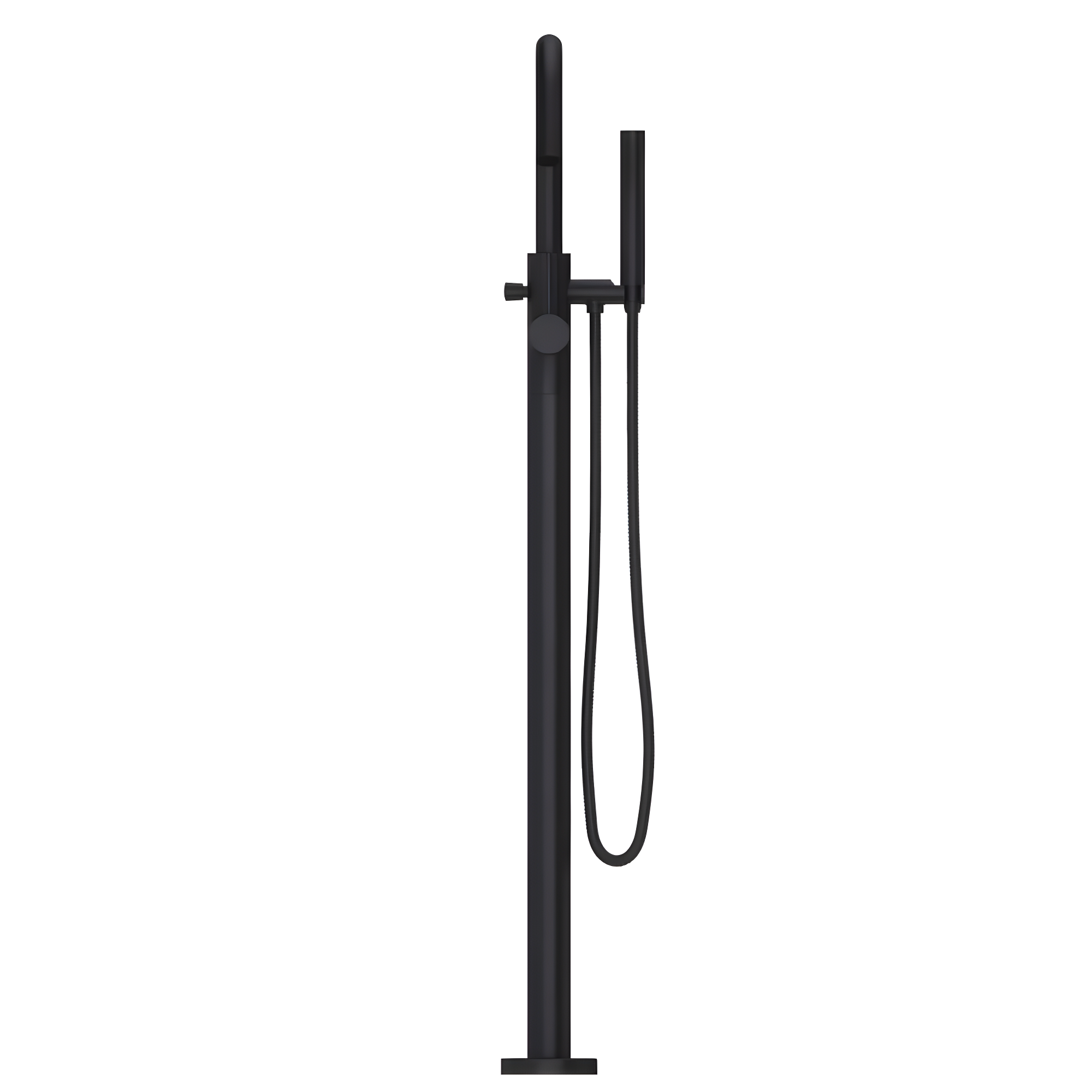Pfister LG61MFB Single Handle Floor Mounted Freestanding Tub Filler Trim
