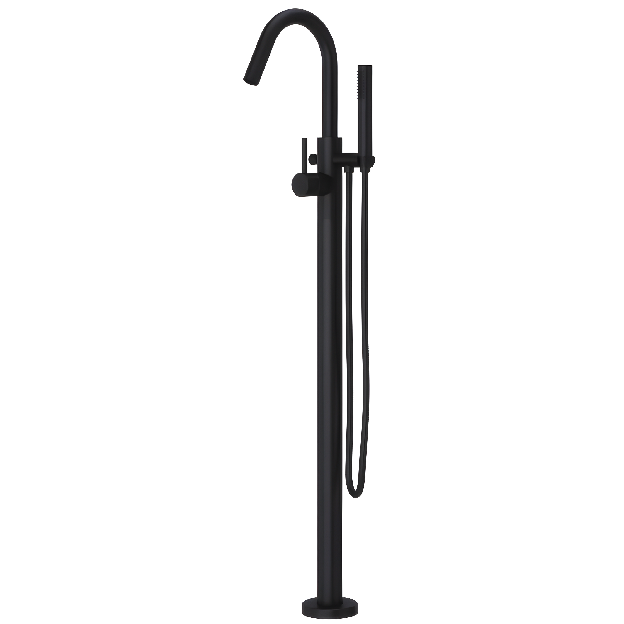 Pfister LG61MFB Single Handle Floor Mounted Freestanding Tub Filler Trim