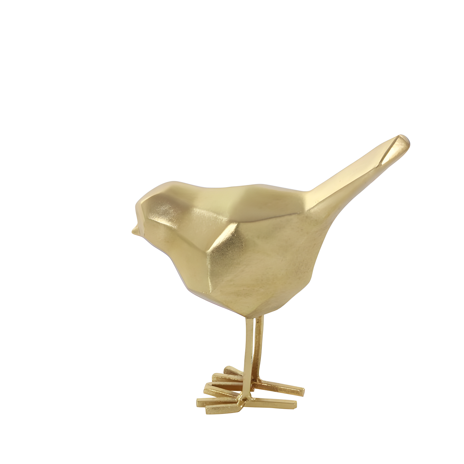 CosmoLiving by Cosmopolitan Polystone Bird Decorative Sculpture with Origami Accents