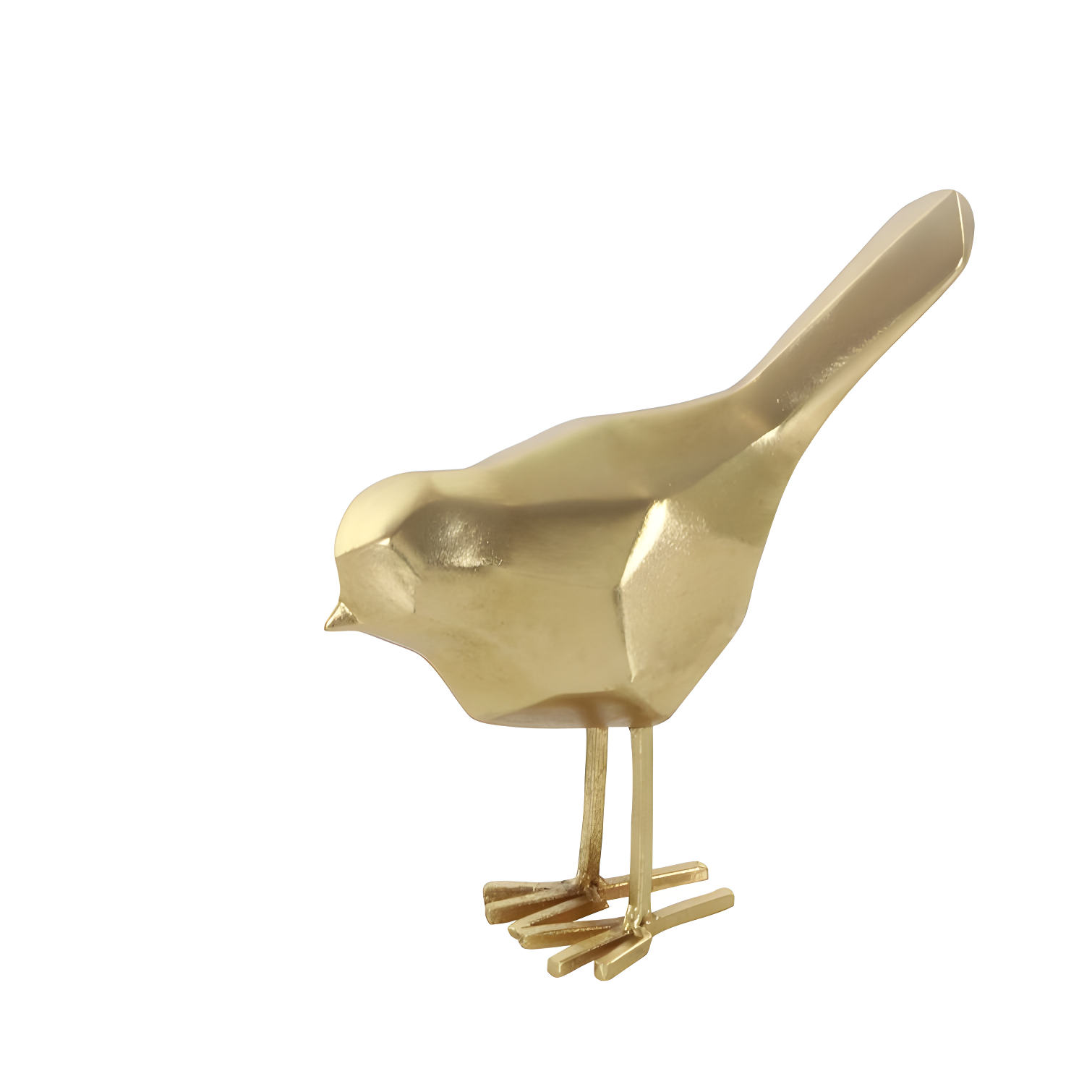 CosmoLiving by Cosmopolitan Polystone Bird Decorative Sculpture with Origami Accents