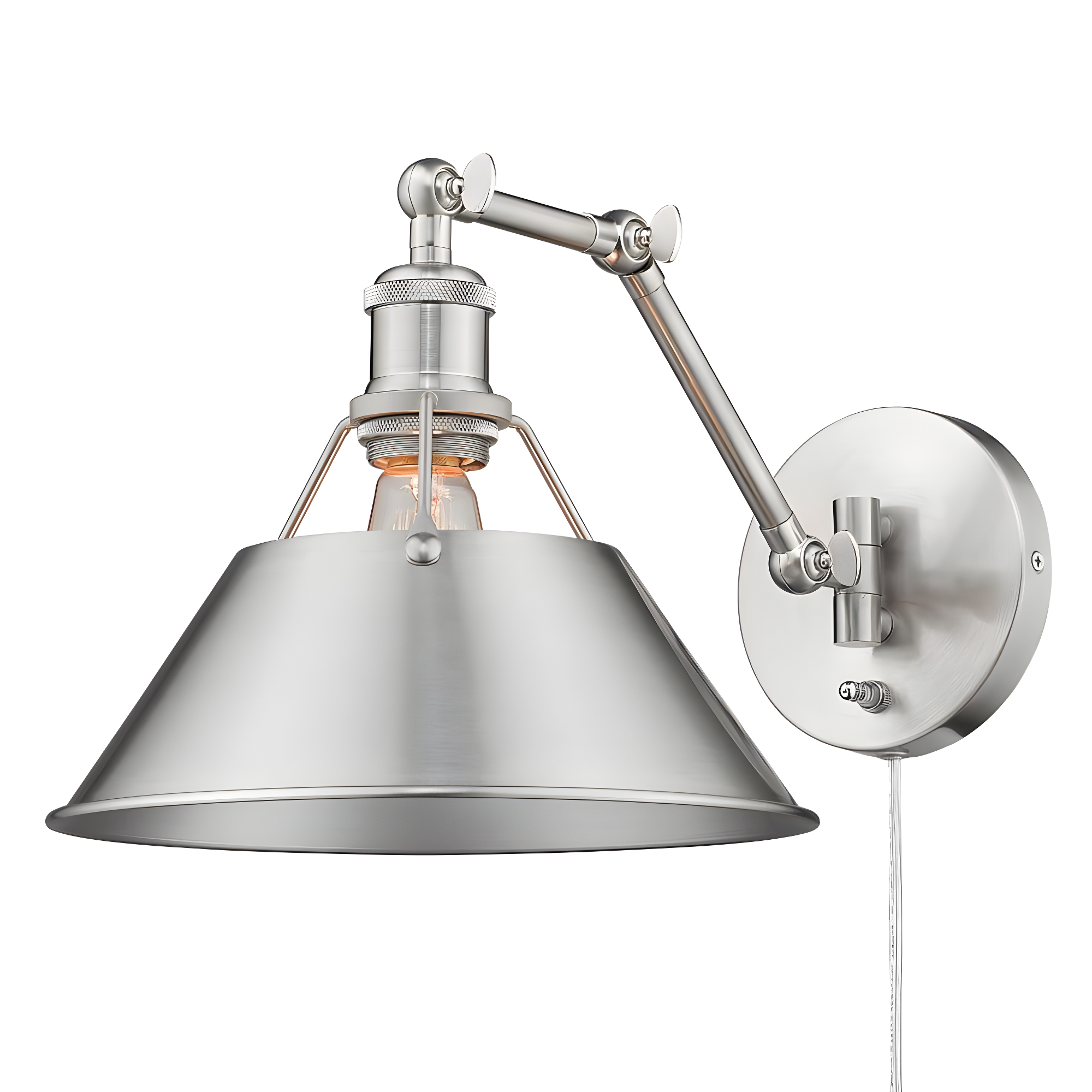 Trent Austin Design® Weatherford Steel Swing Arm Sconce
