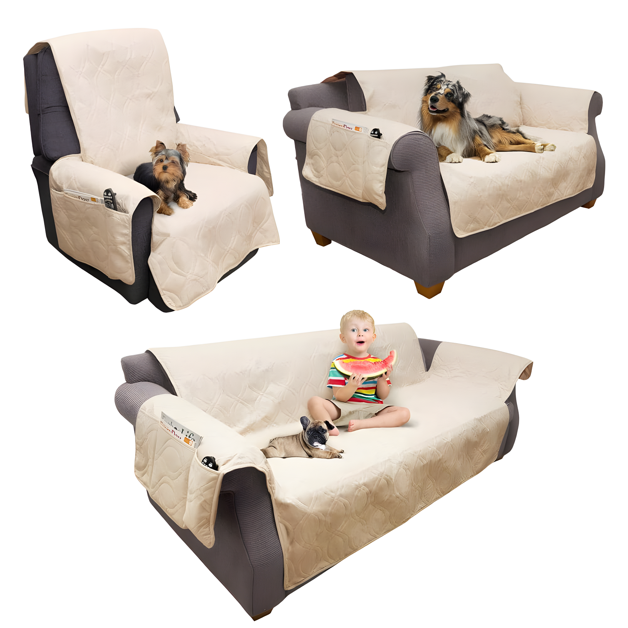 Petmaker PETMAKER Loveseat Pet Furniture Cover
