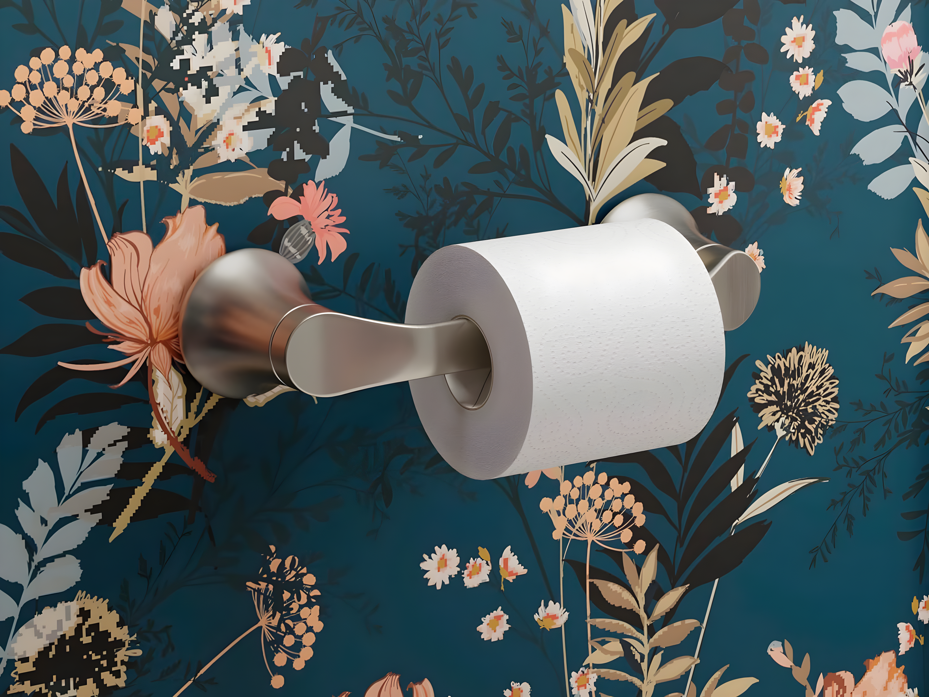 Simplice Pivoting Toilet Paper Holder