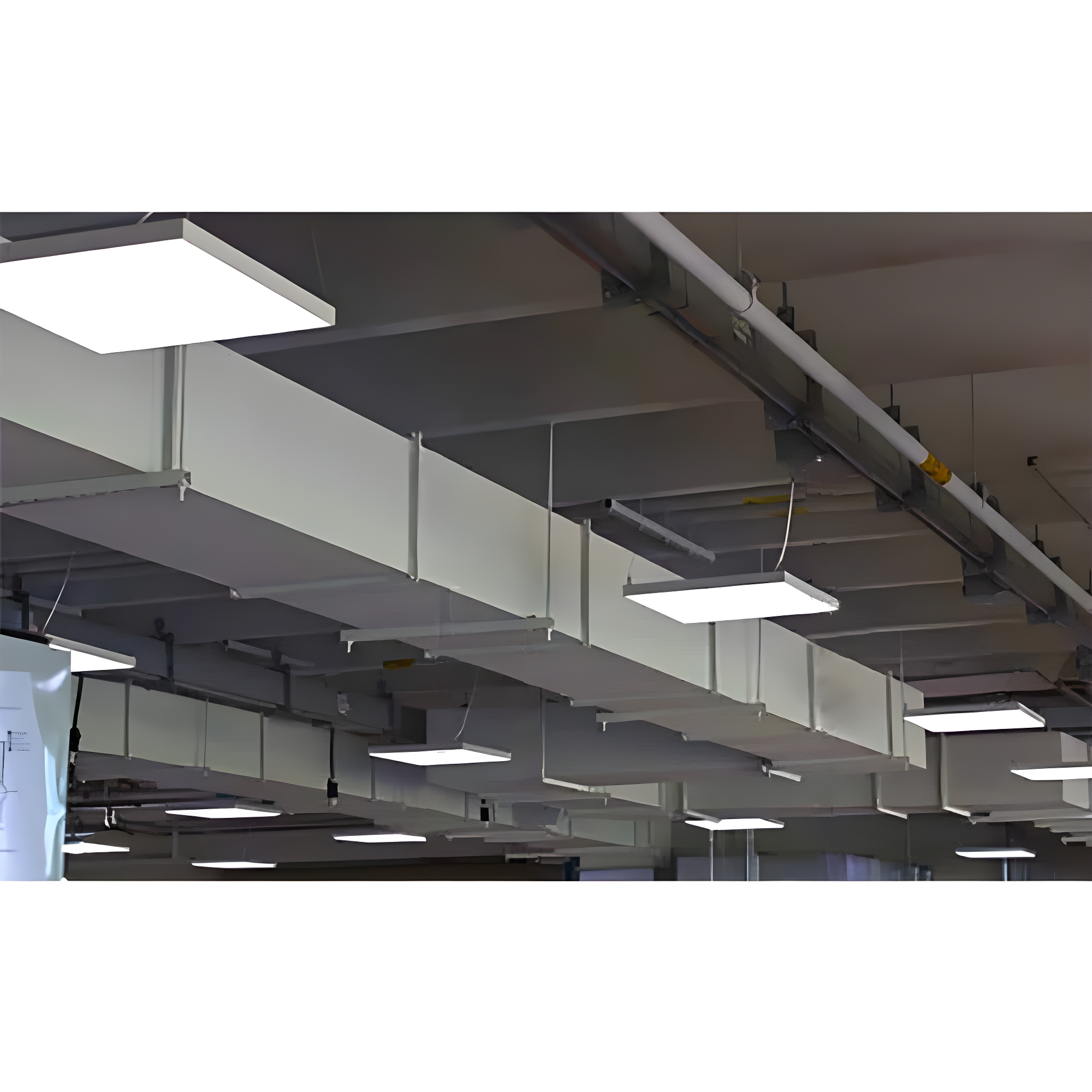 eSenLite Dimmable Square Troffer Ceiling Light