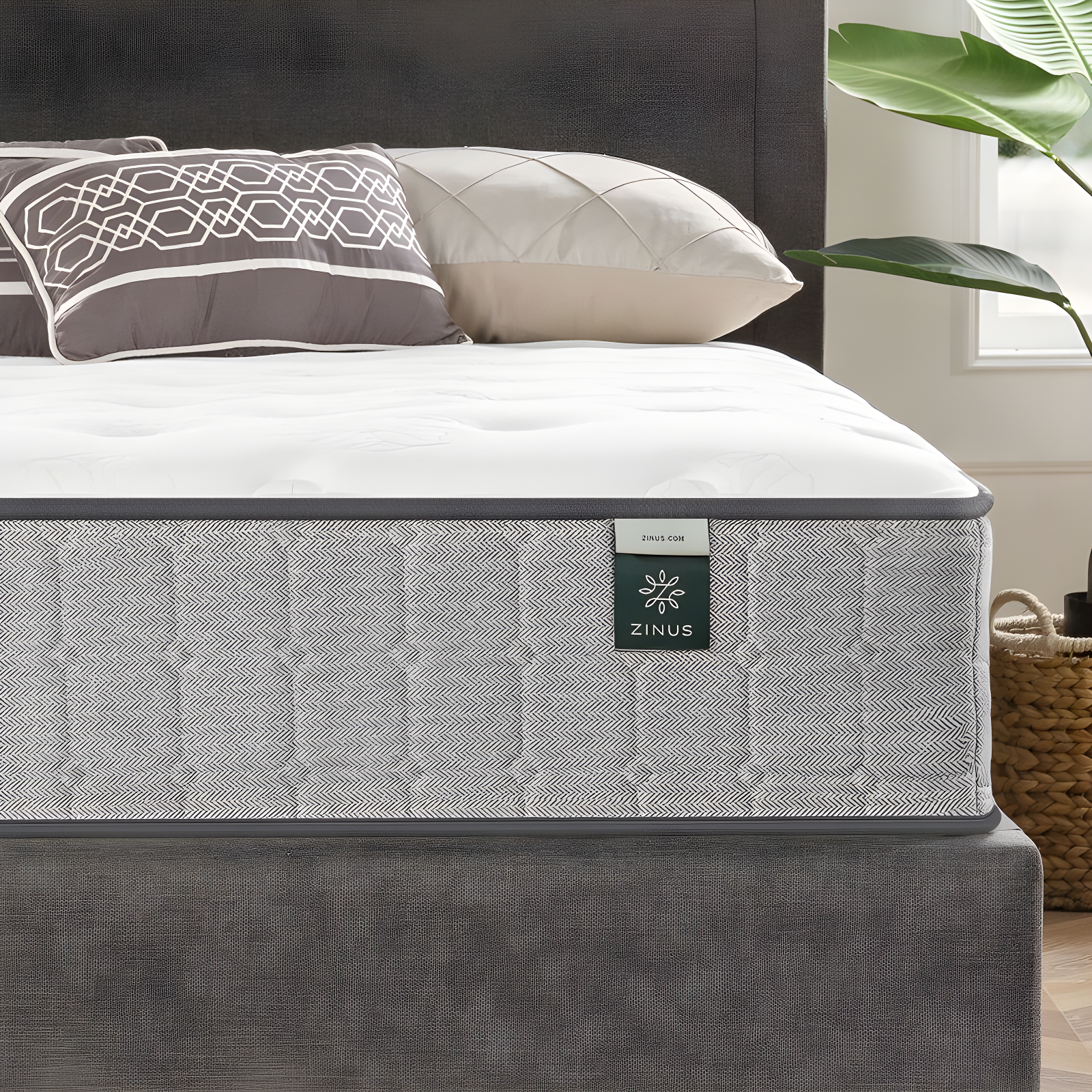 Alwyn Home Eduarda Home 10" Medium Cooling Gel Hybrid Mattress