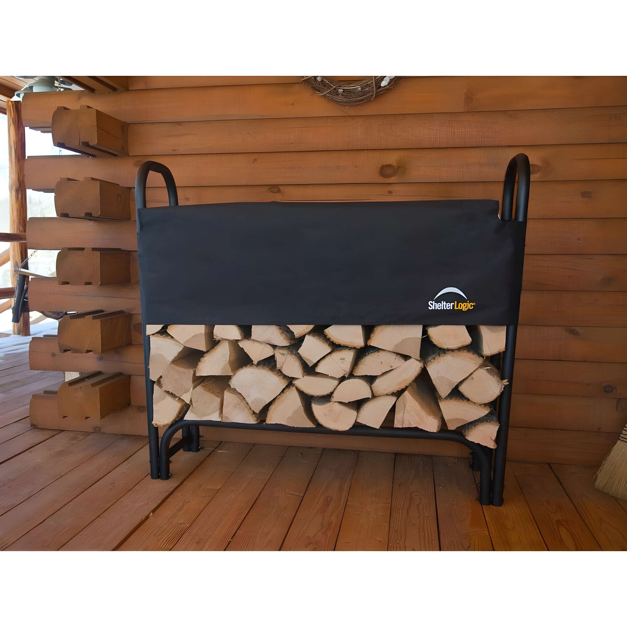 ShelterLogic 15.5'' W Metal Log Rack
