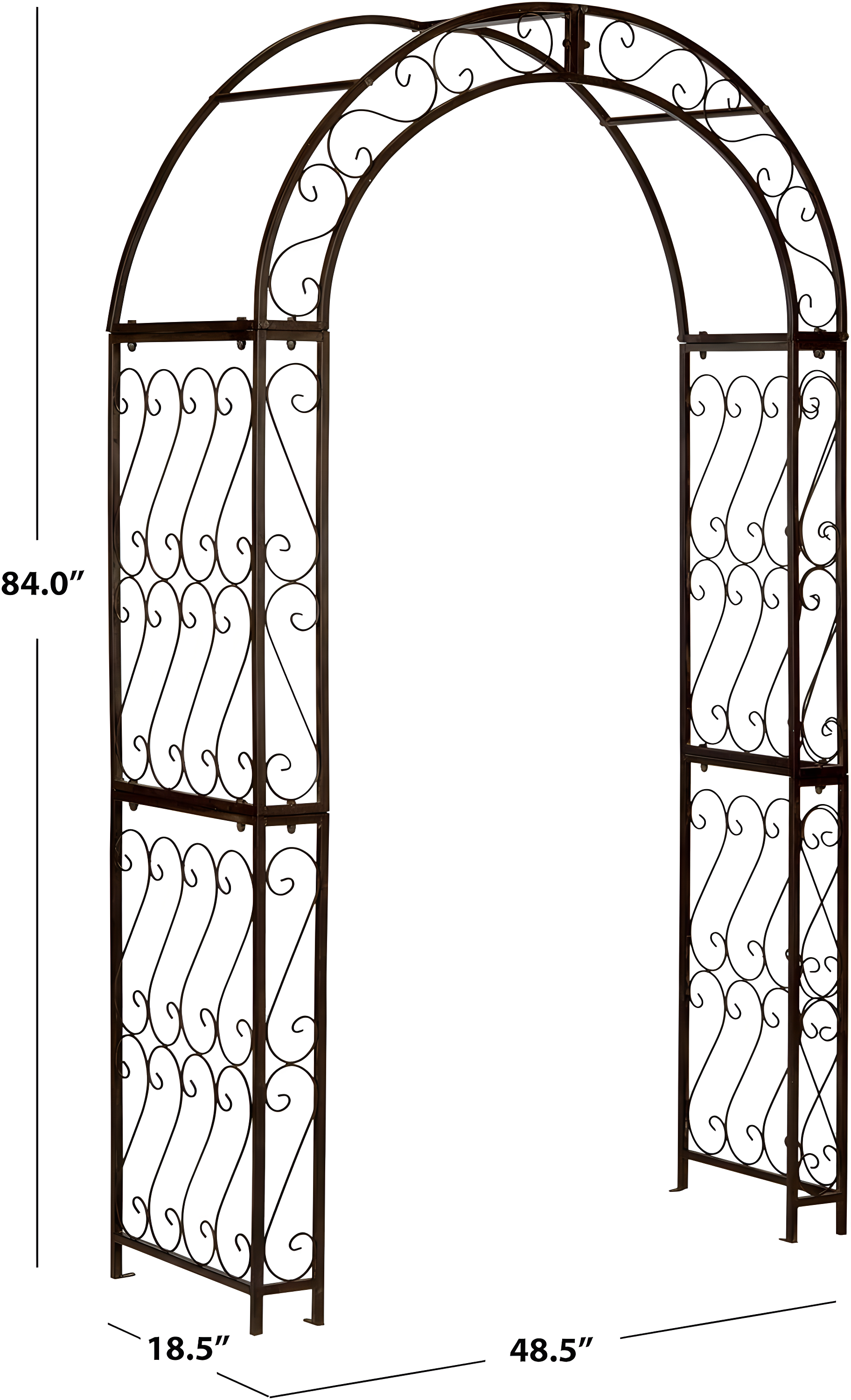 Pagan Arch - Rustic Brown - Safavieh