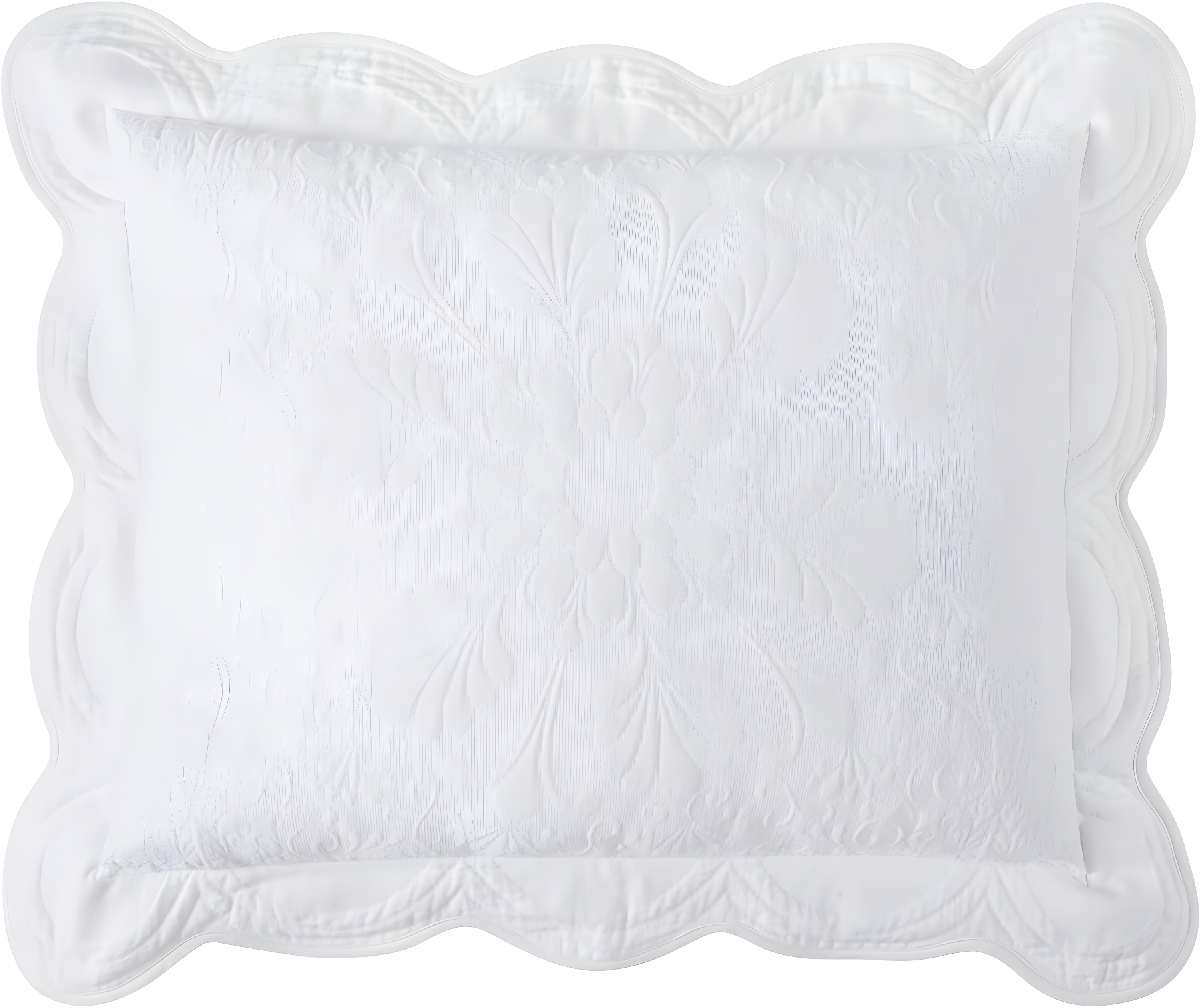 Historic Charleston Historic Charleston Charleston Estate Sham, Scalloped Pillow Cover, Single