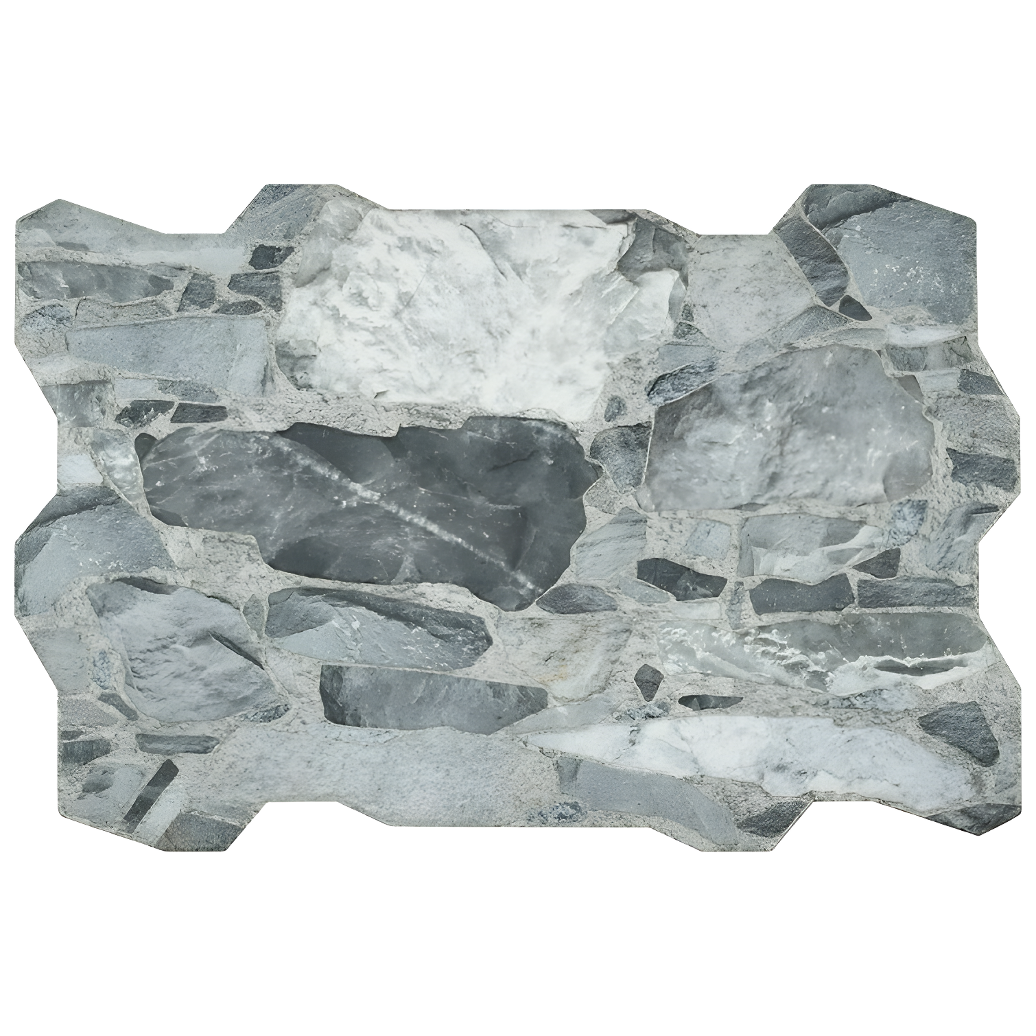 Rambla 15" x 23" Porcelain Stone Look Wall & Floor Tile