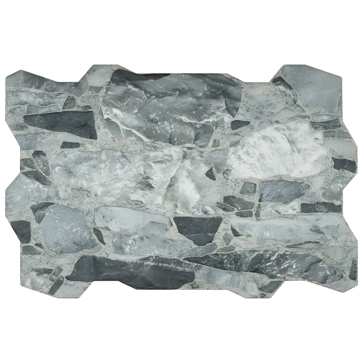 Rambla 15" x 23" Porcelain Stone Look Wall & Floor Tile