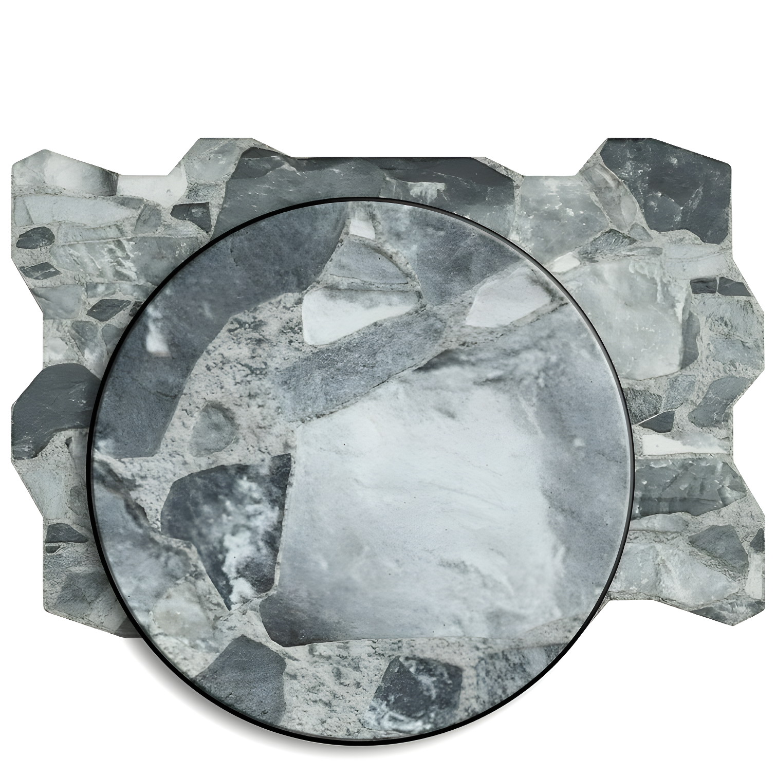 Rambla 15" x 23" Porcelain Stone Look Wall & Floor Tile