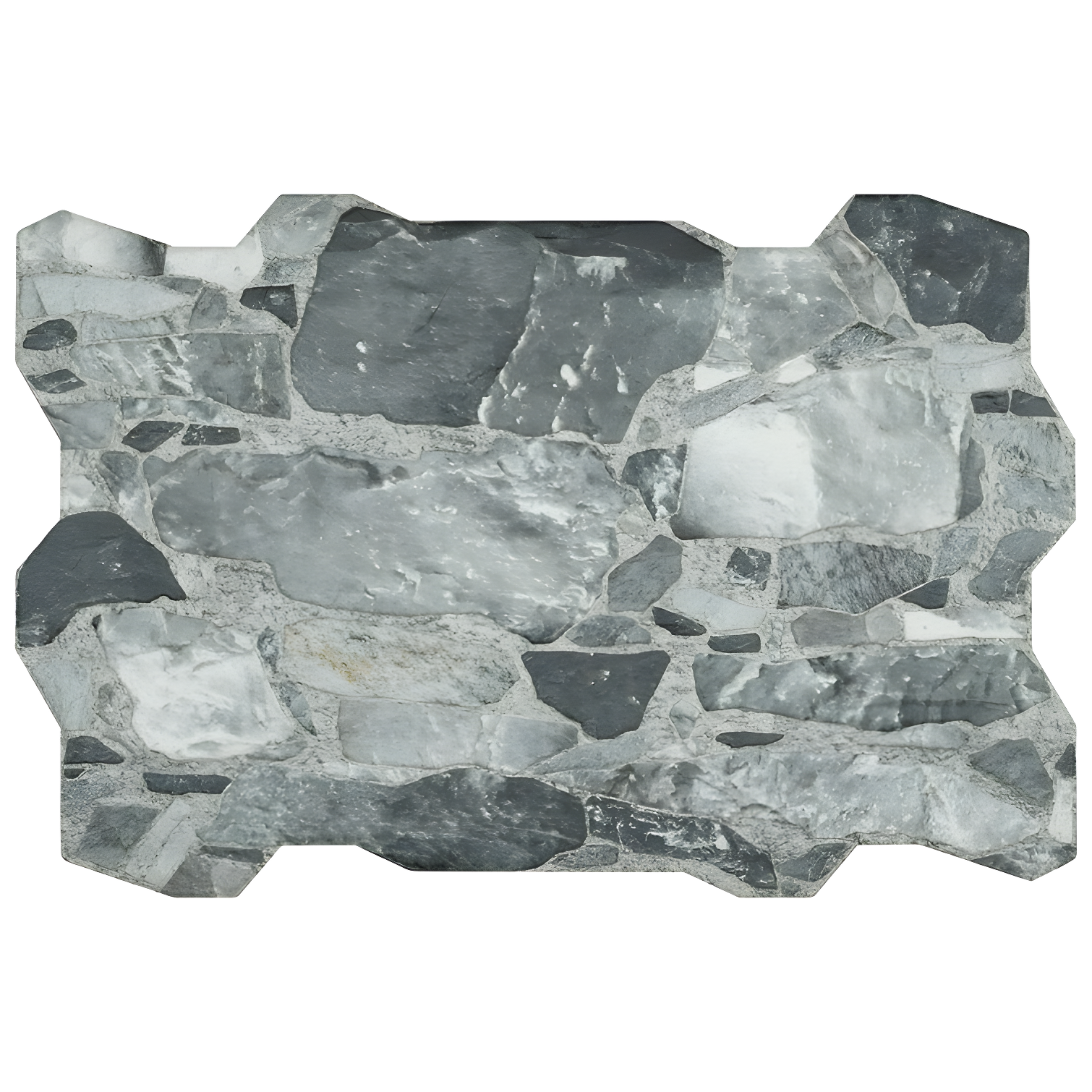 Rambla 15" x 23" Porcelain Stone Look Wall & Floor Tile