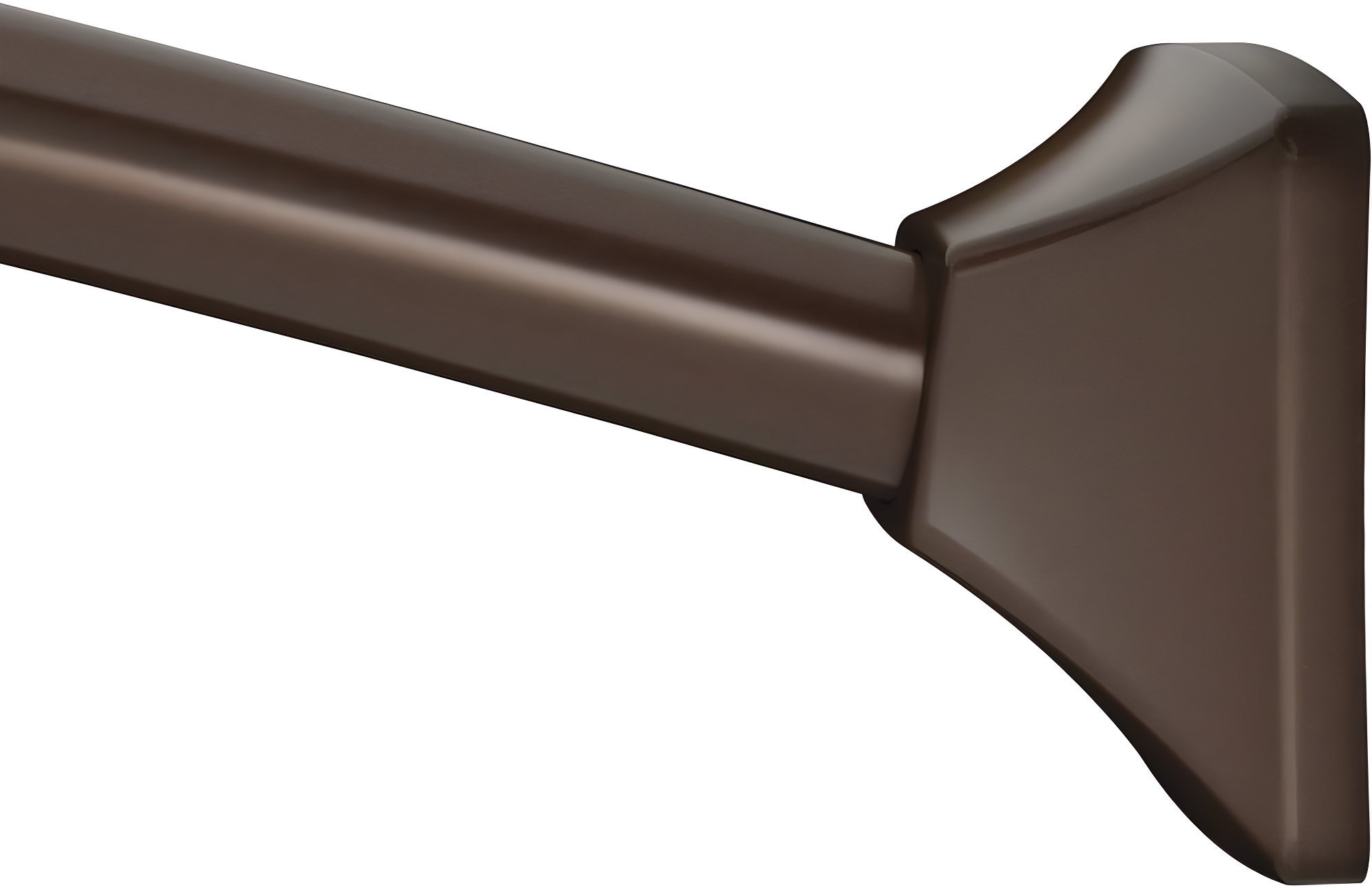 Moen 60-Inch to 72-Inch Permanent Mount Adjustable Curved Shower Rod