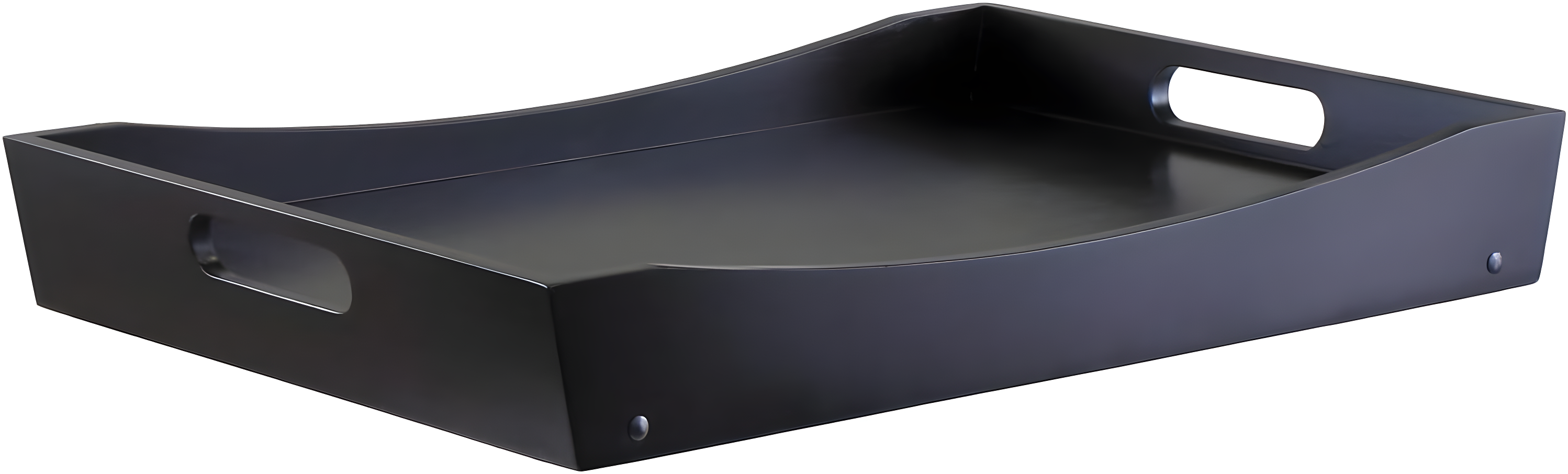 Winsome Benito Breakfast Tray in Espresso Finish: Wood Composite Bed & Serving Tray, Rectangle, 24.41" x 14.96"