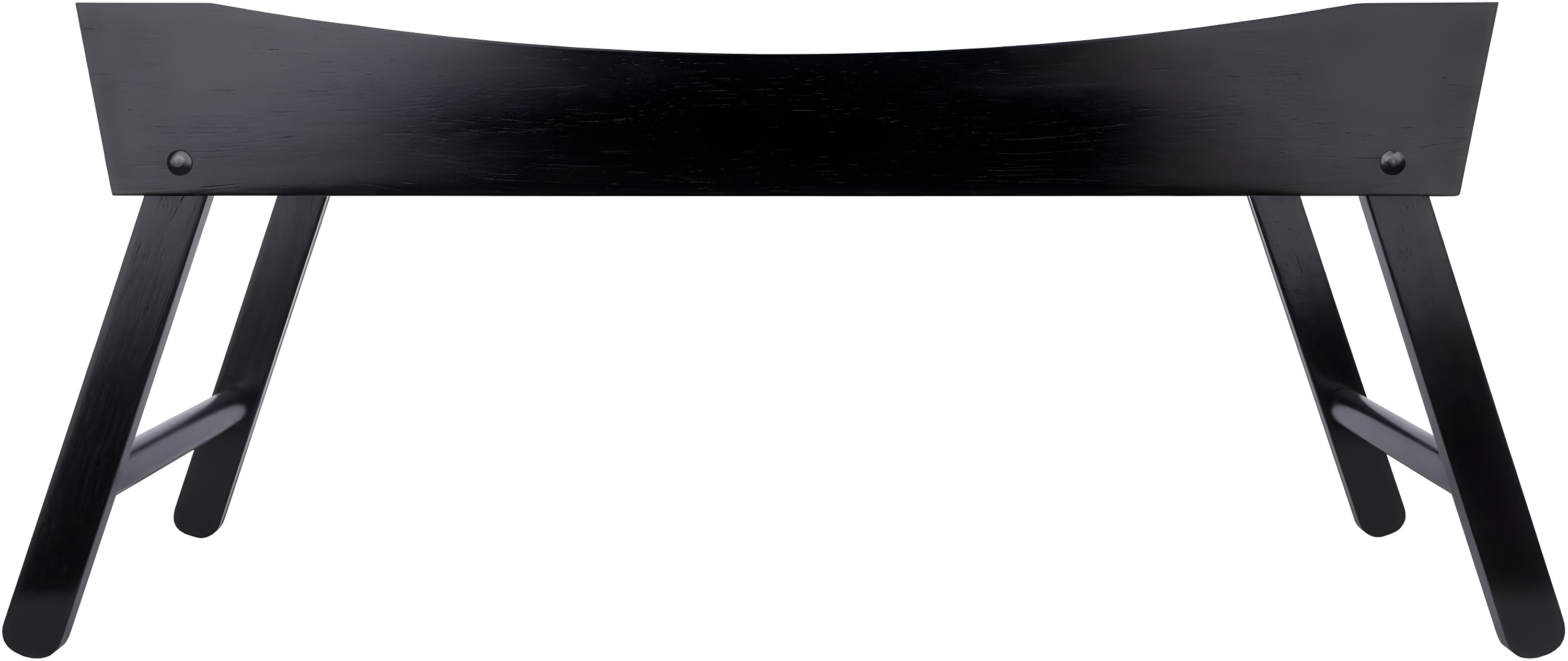Winsome Benito Breakfast Tray in Espresso Finish: Wood Composite Bed & Serving Tray, Rectangle, 24.41" x 14.96"