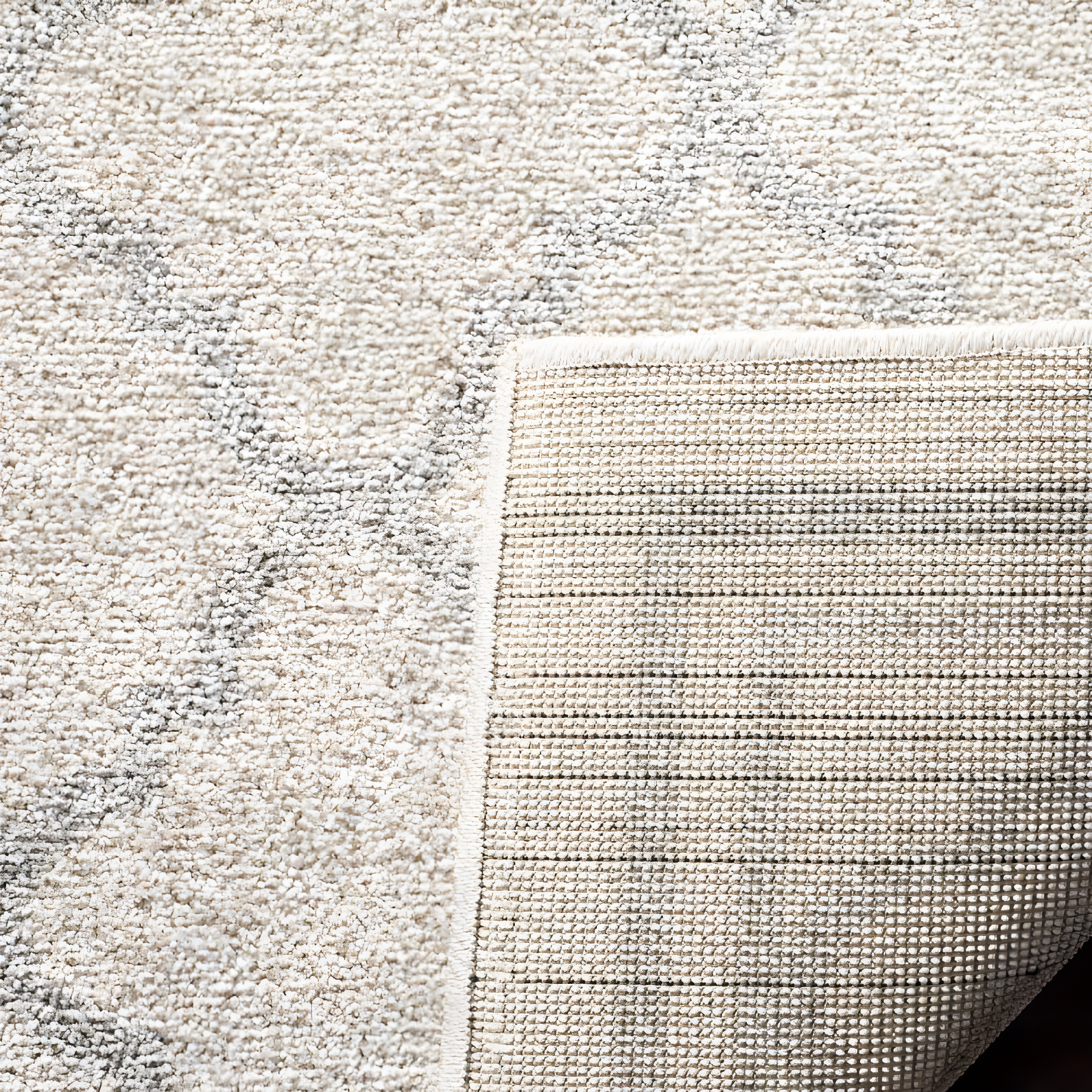 SAFAVIEH Amherst Trina Geometric Area Rug, Beige/Light Grey, 6' x 9'