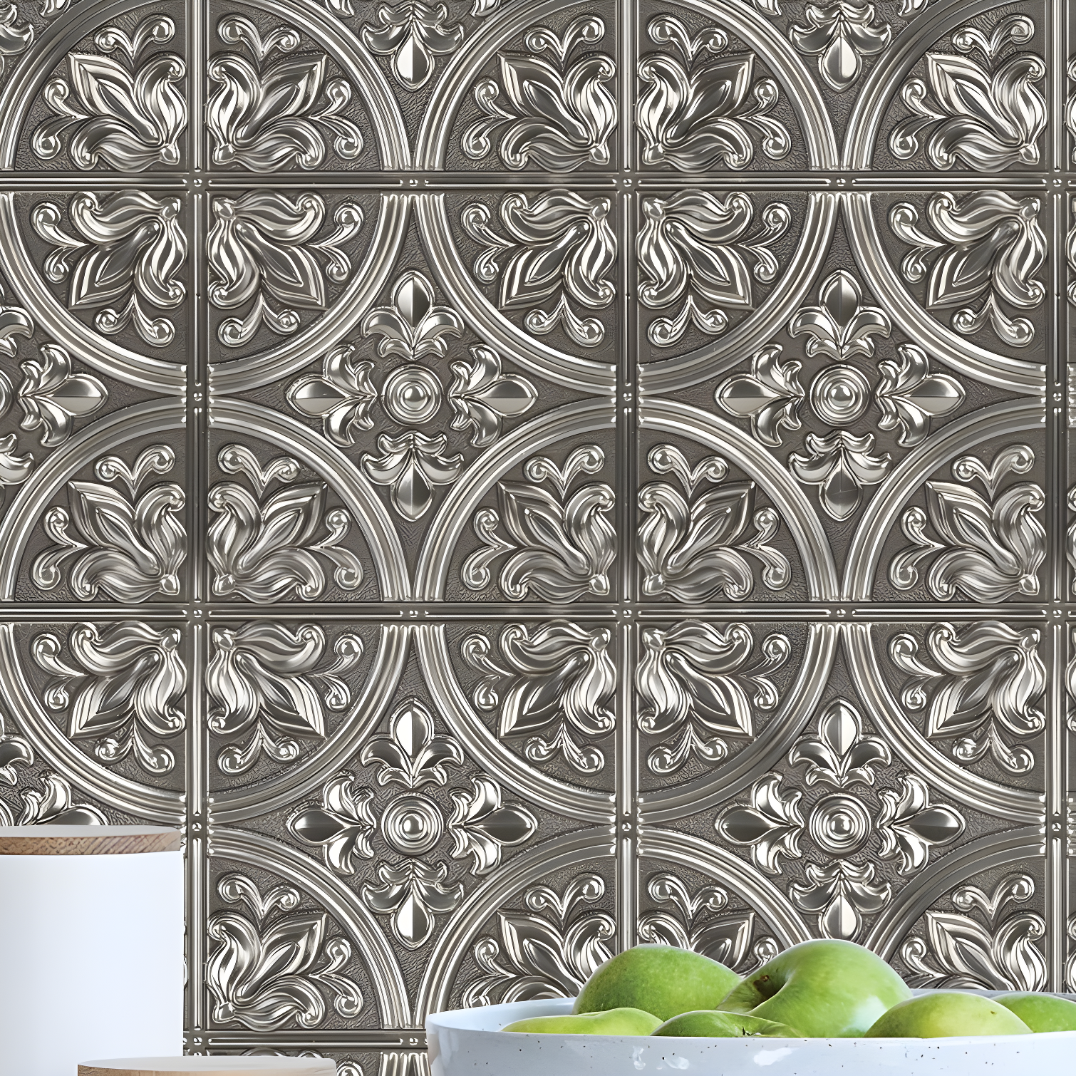 Chelsea 10" x 10" Peel and Stick Wall Paneling