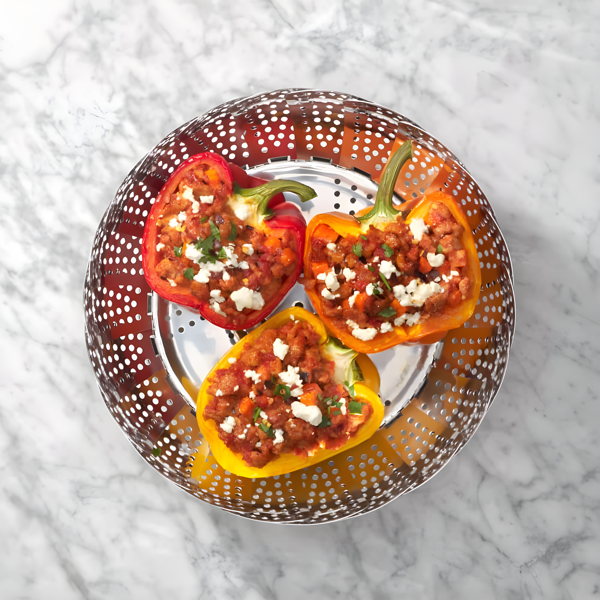 OXO ® Stainless Steel Steamer with Extendable Handle