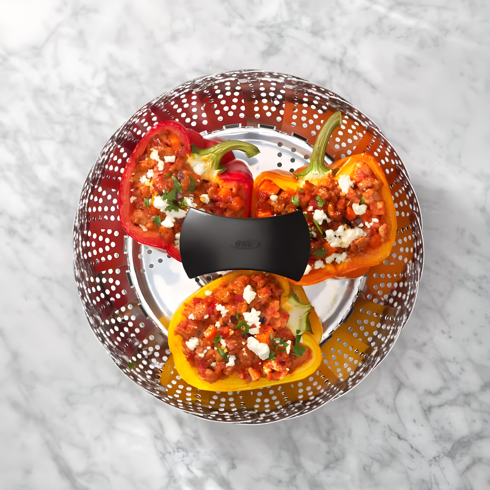 OXO ® Stainless Steel Steamer with Extendable Handle