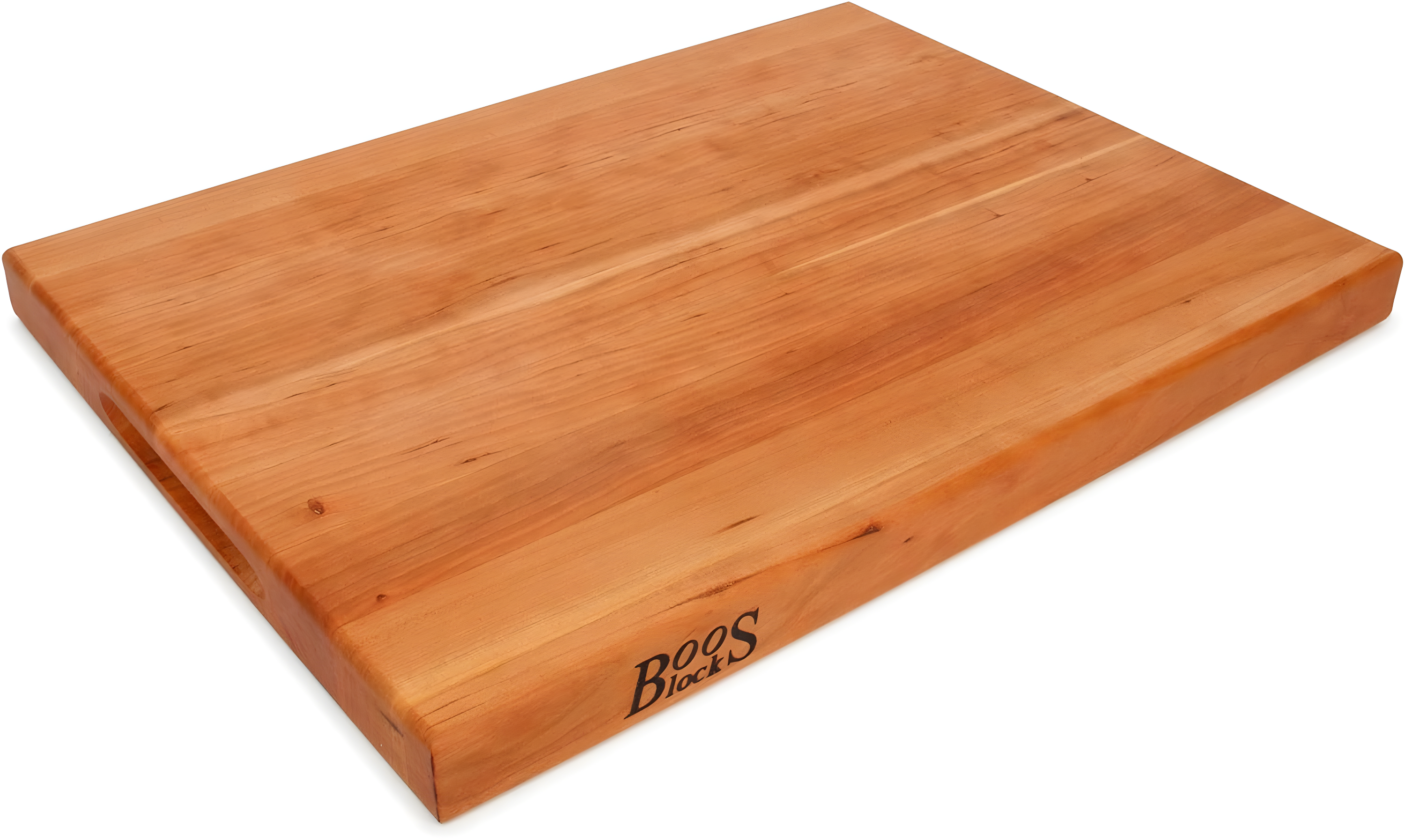 John Boos Boos Block R-Board Series Large Reversible Wood Cutting Board, 1.5-Inch Thickness, 20" x 15" x 1 1/2", Cherry