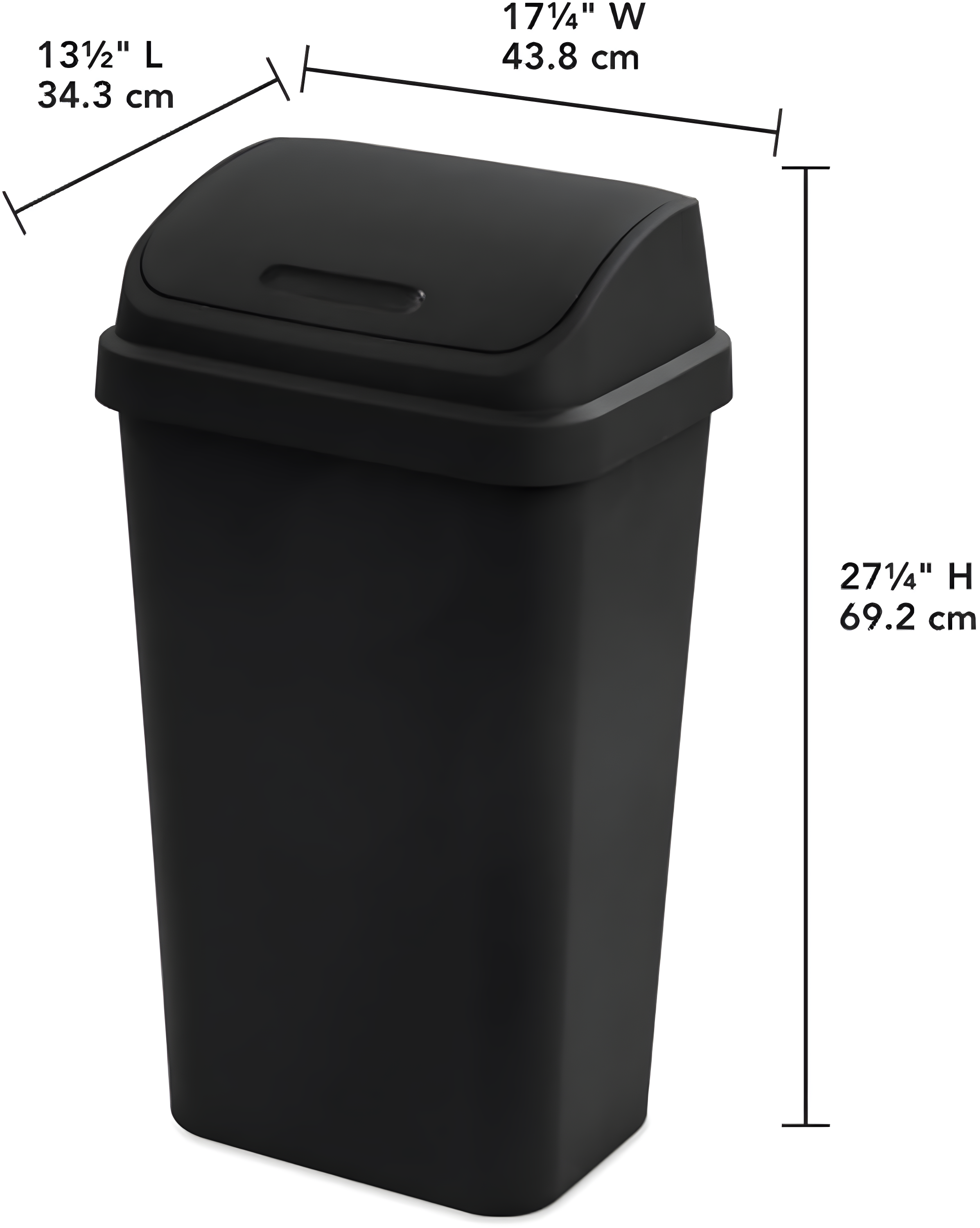 Sterilite 13 Gallon Swing Top Trash Can & Reviews | Wayfair