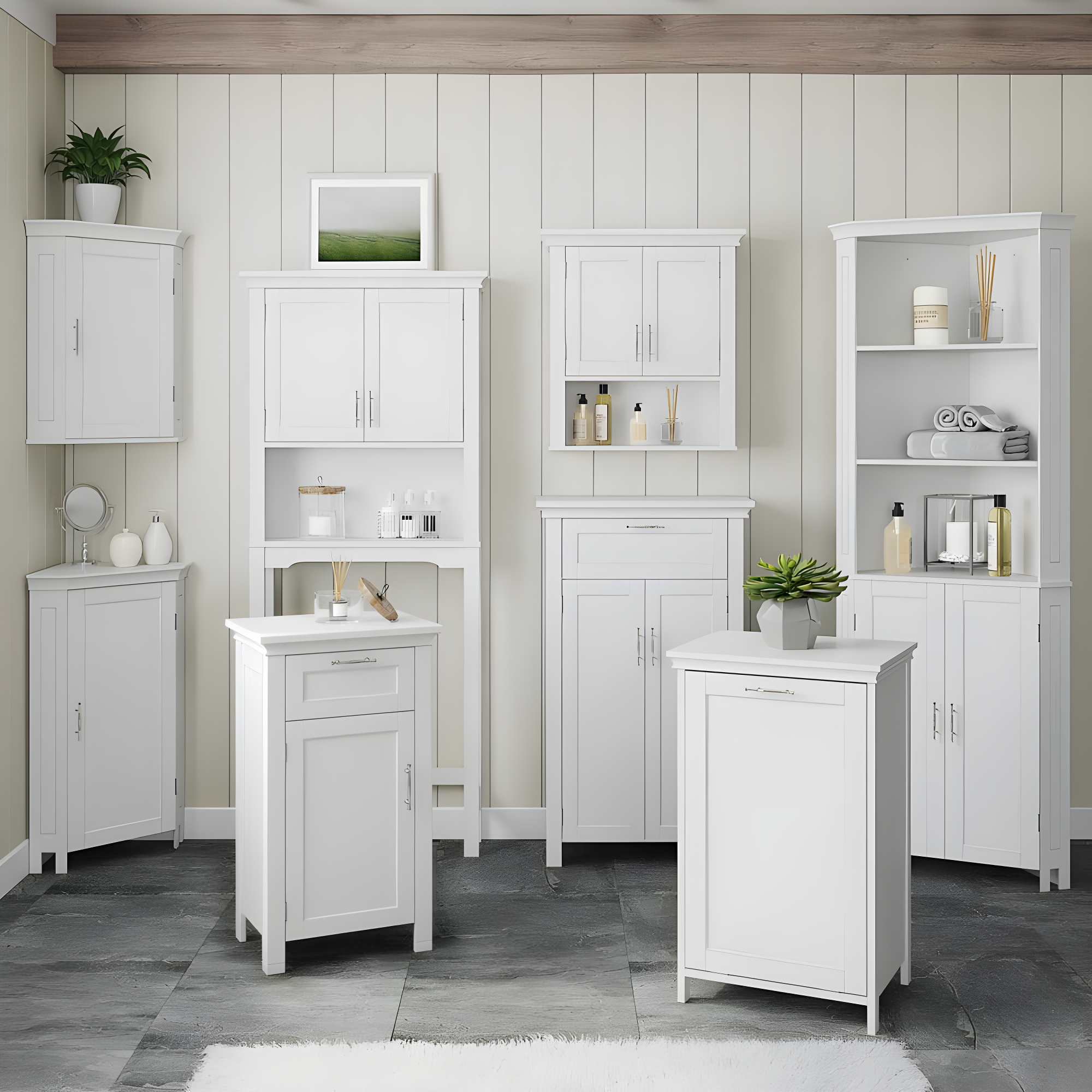 RiverRidge Home RiverRidge Somerset Over the Toilet Bathroom Spacesaver Wall Medicine Storage Cabinet with Adjustable Shelf
