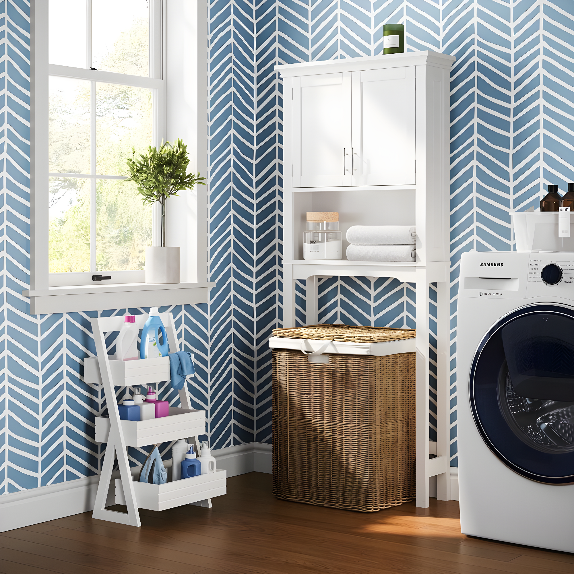 RiverRidge Home RiverRidge Somerset Over the Toilet Bathroom Spacesaver Wall Medicine Storage Cabinet with Adjustable Shelf