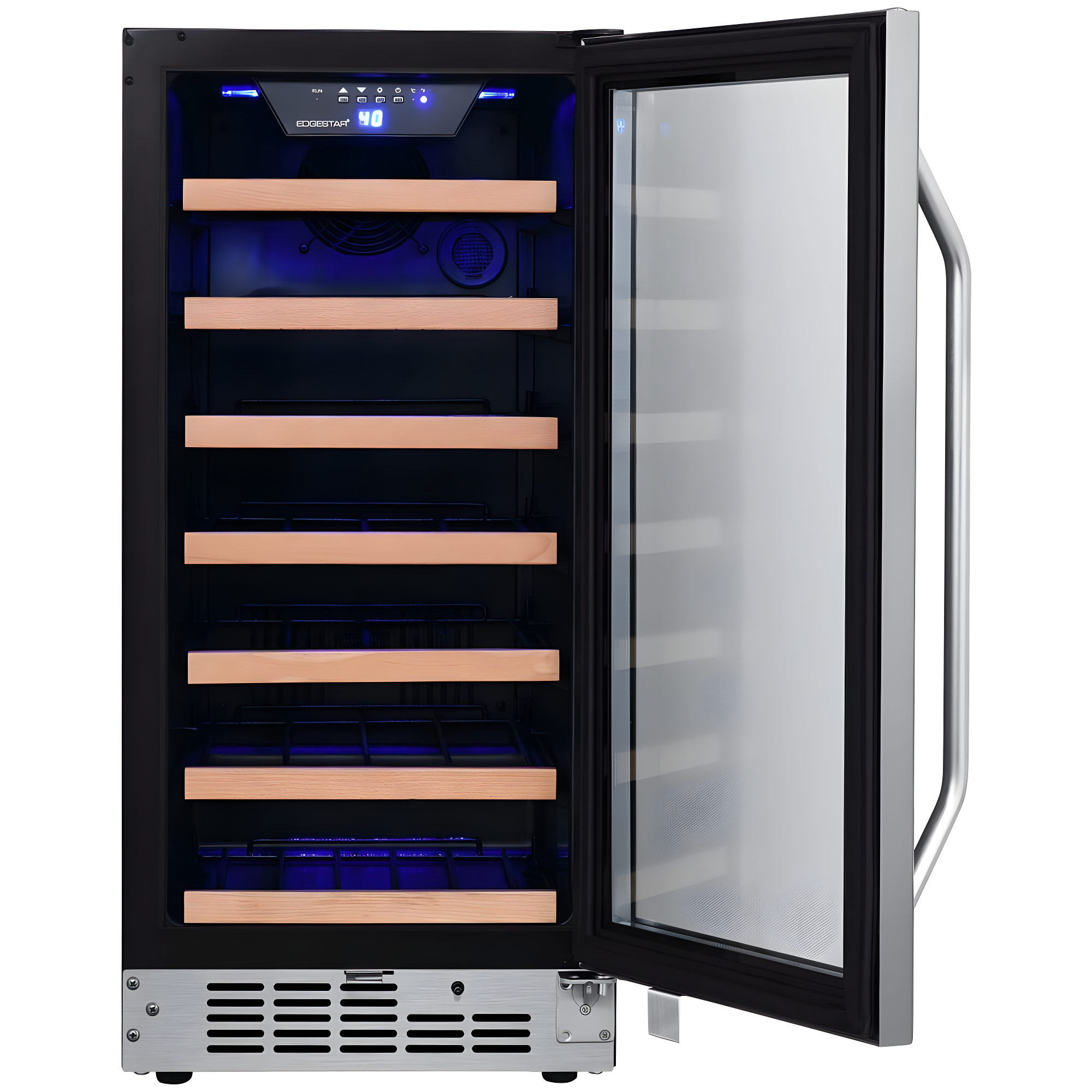 EdgeStar EdgeStar Single Zone 15'' Built-In 30 Bottle Wine Refrigerator with Reversible Door
