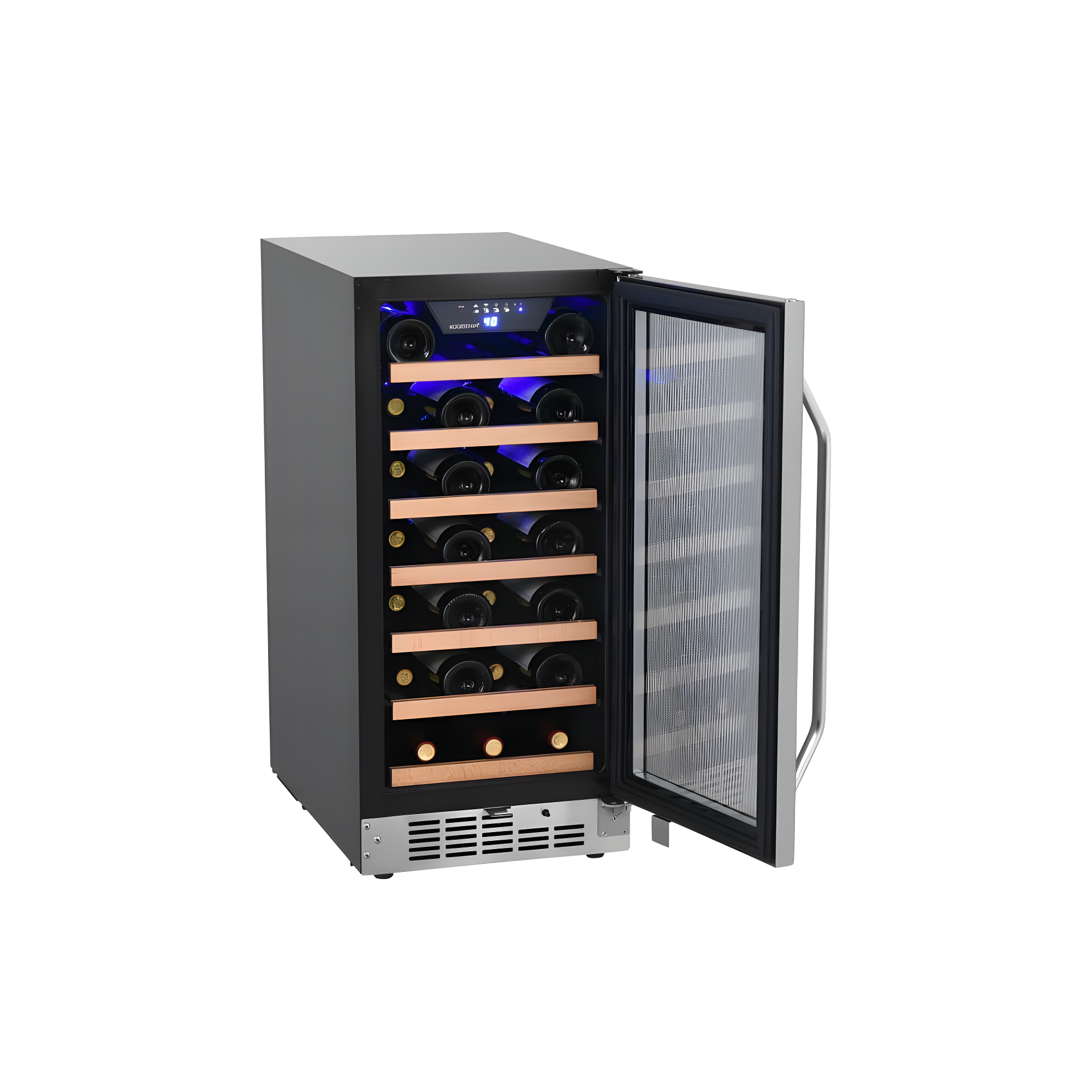 EdgeStar EdgeStar Single Zone 15'' Built-In 30 Bottle Wine Refrigerator with Reversible Door