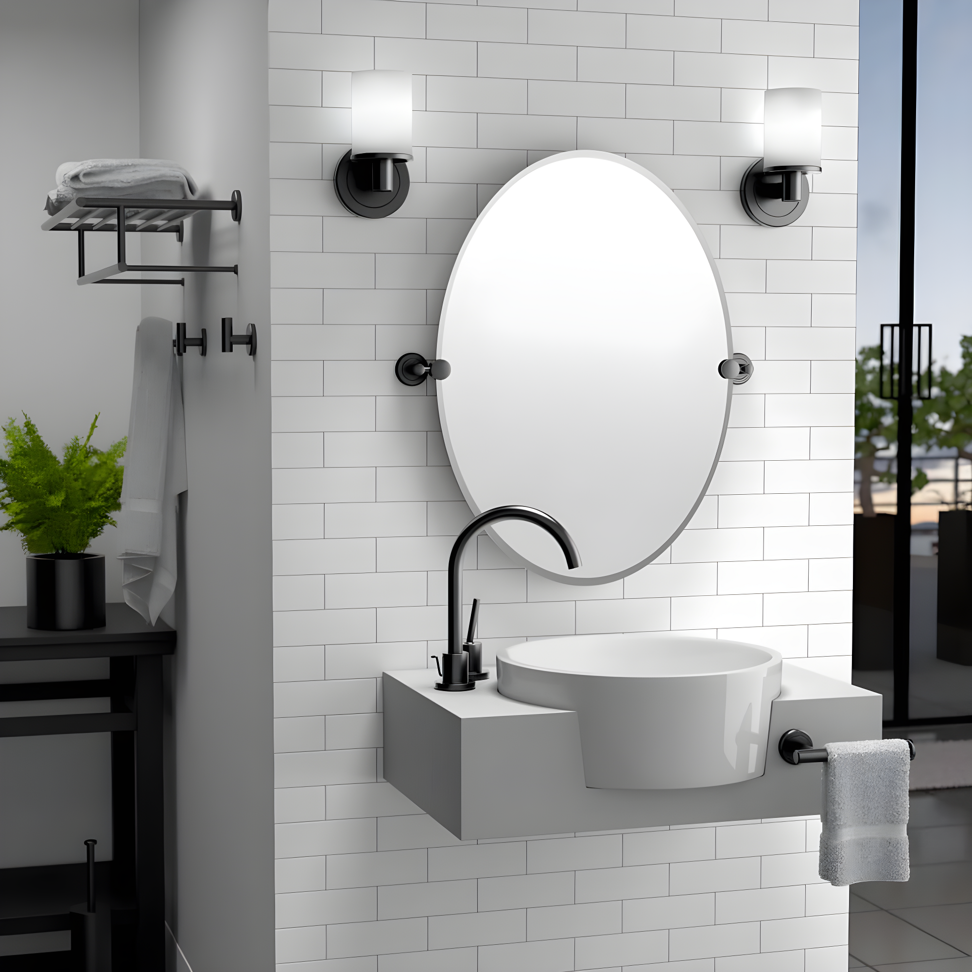 Latitude II Towel Ring | Bathroom, Kitchen Hand Towel Ring