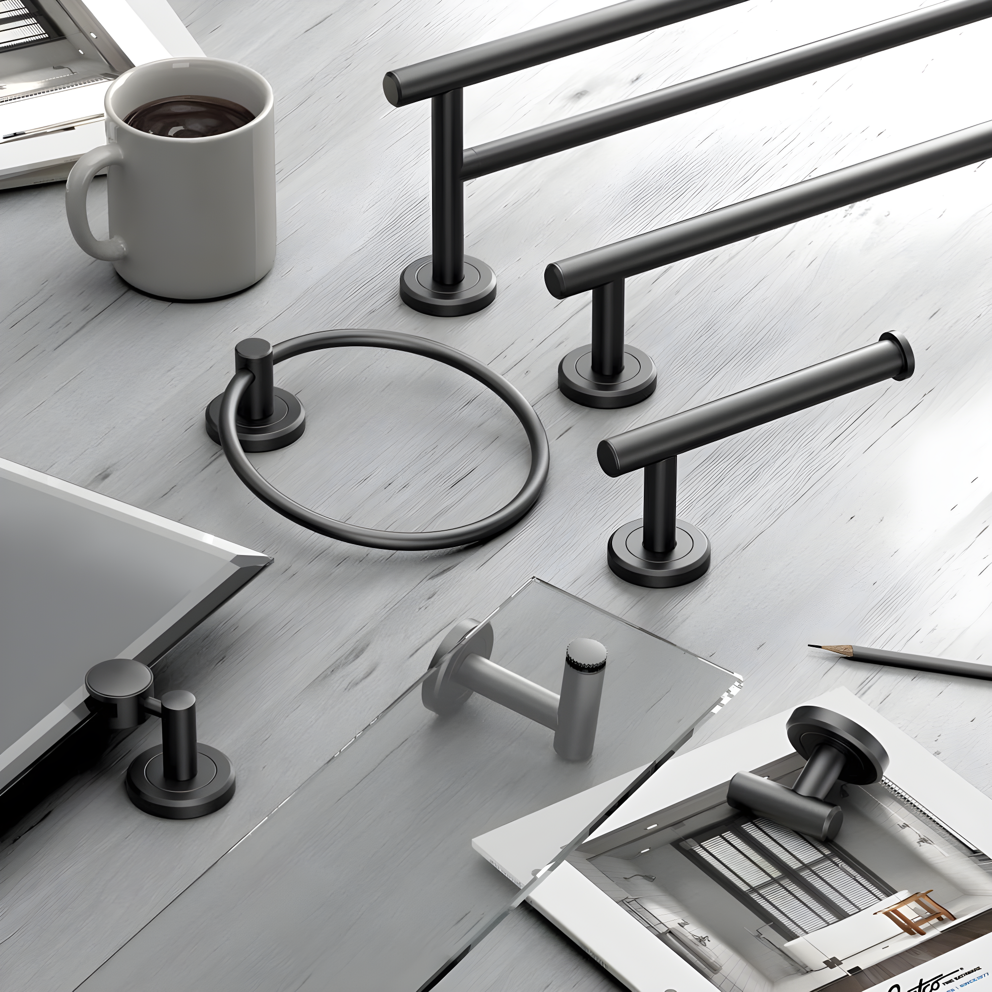 Latitude II Towel Ring | Bathroom, Kitchen Hand Towel Ring