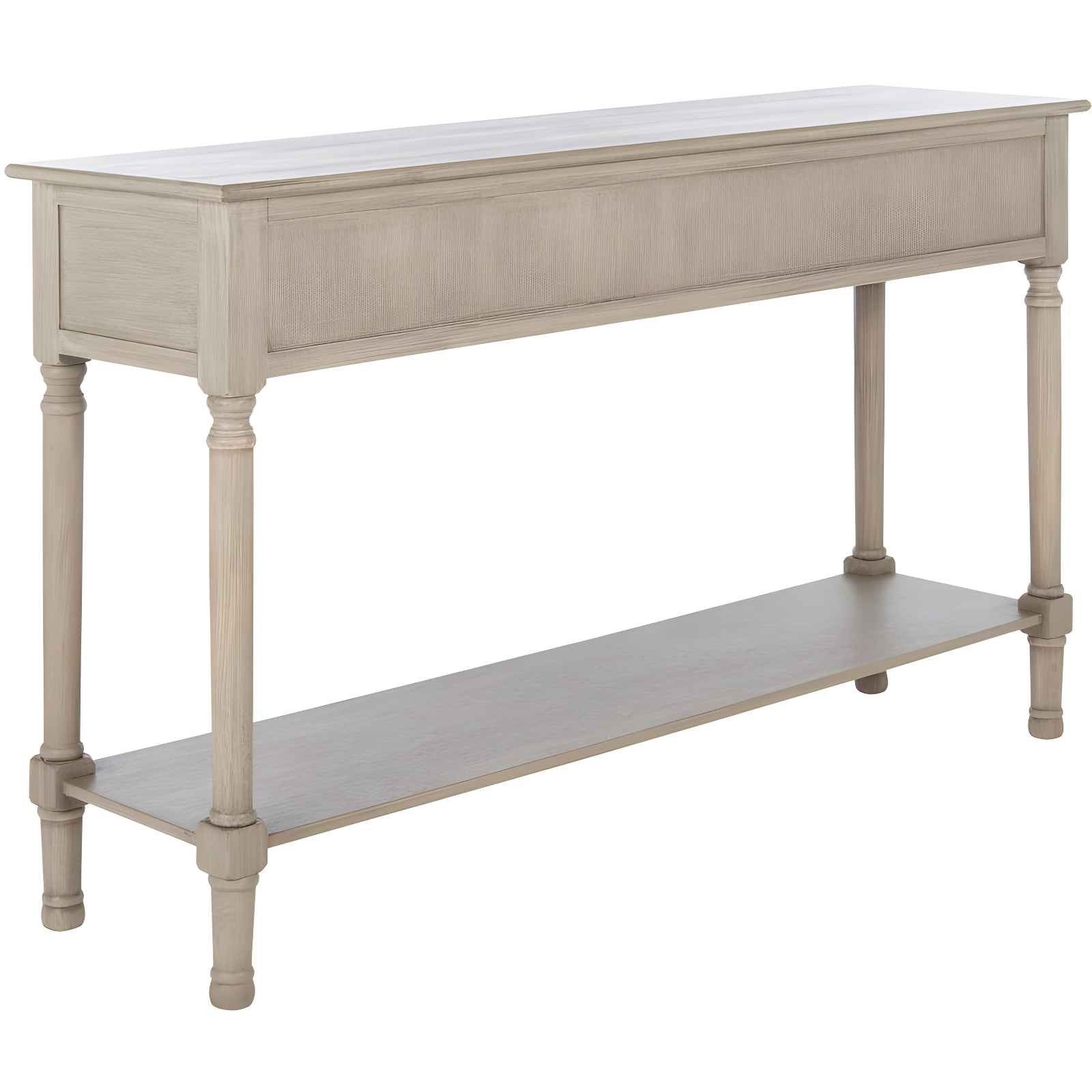 Landers 3 Drawer Console Table - Greige - Safavieh