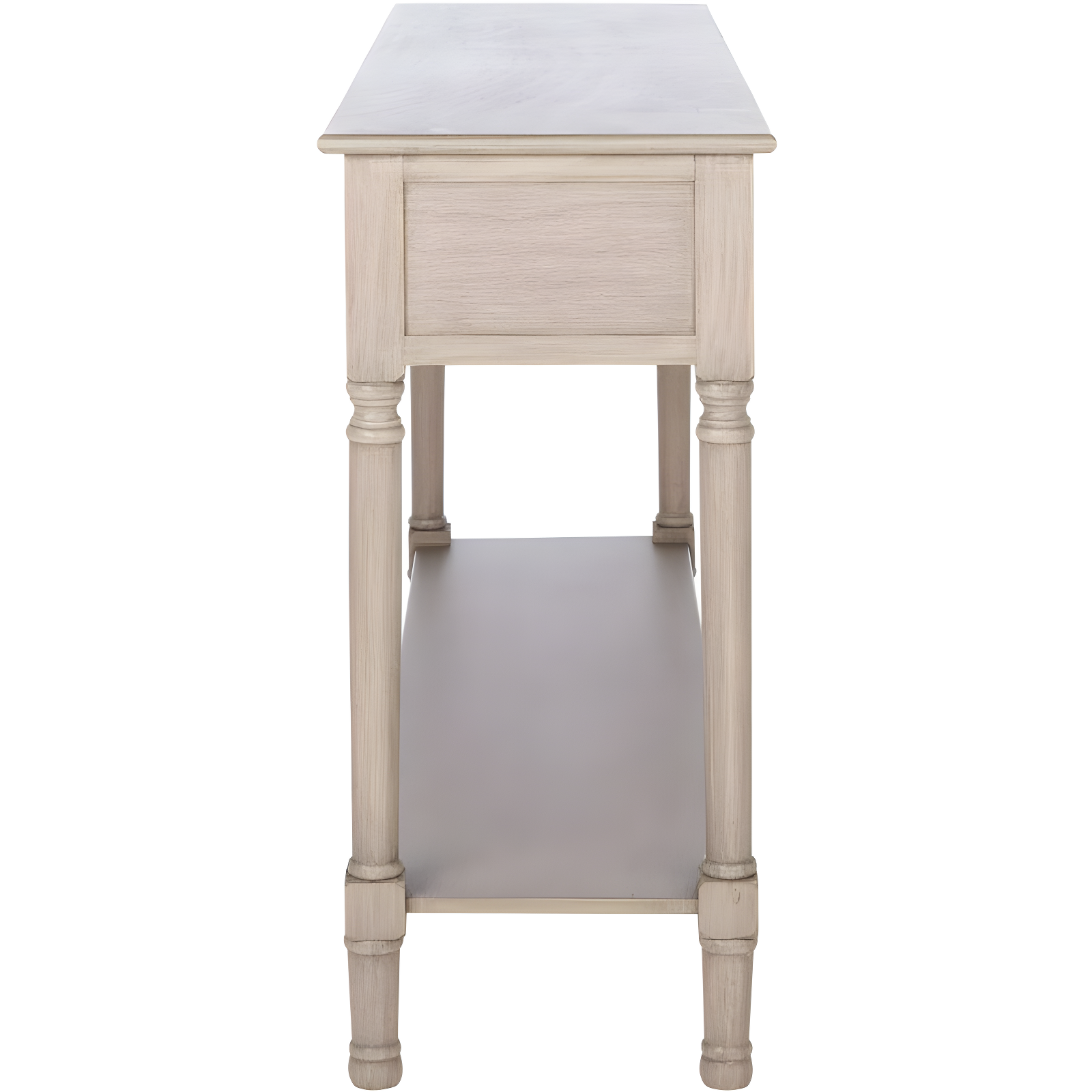 Landers 3 Drawer Console Table - Greige - Safavieh