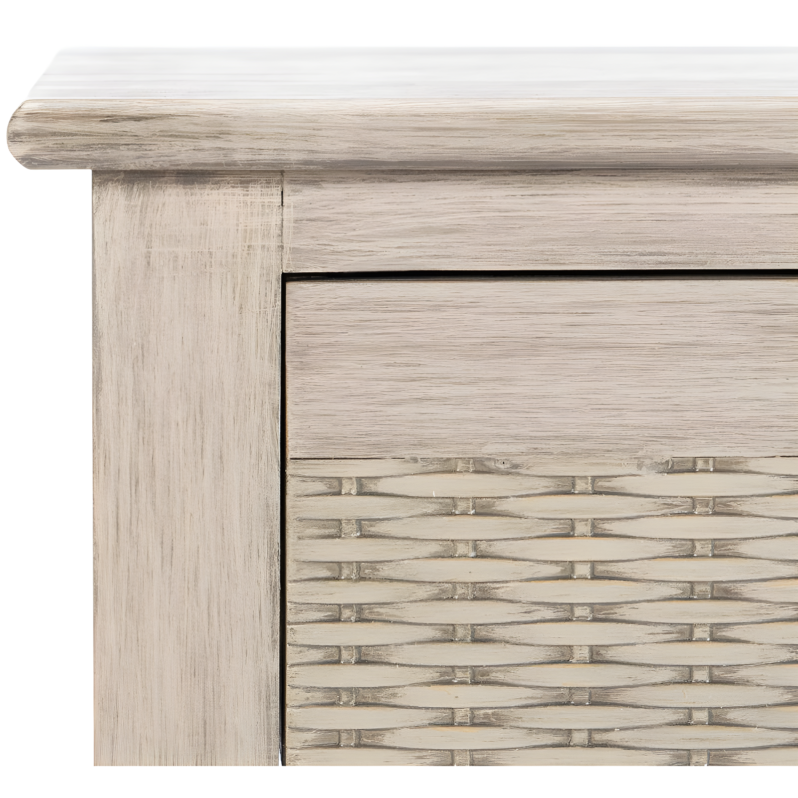 Landers 3 Drawer Console Table - Greige - Safavieh