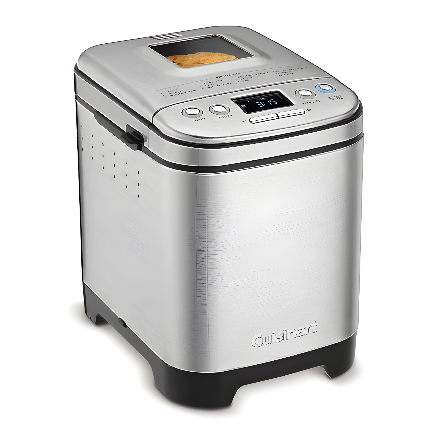 Cuisinart Bread Maker Machine, Compact and Automatic, Customizable Settings, Up to 2lb Loaves