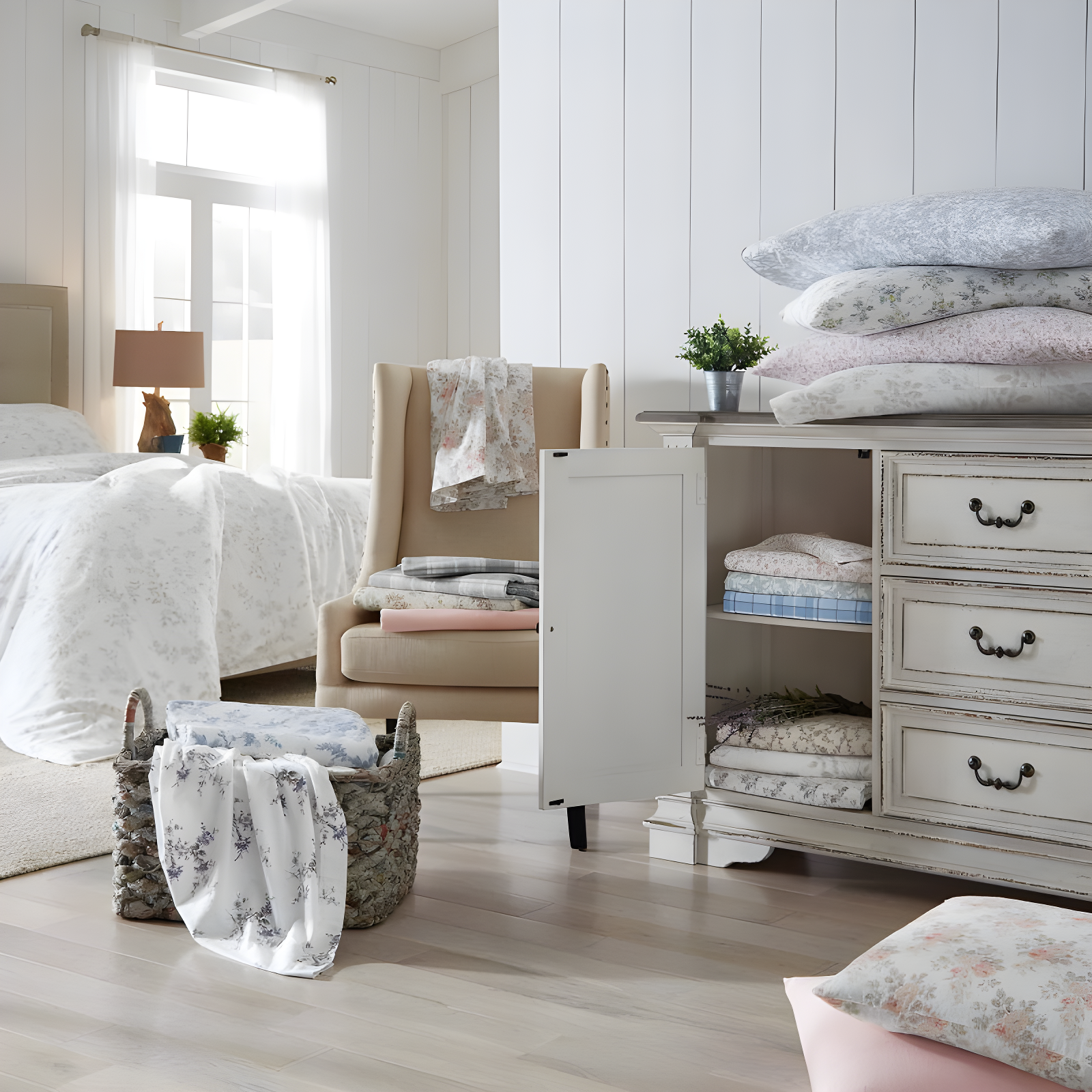Laura Ashley Cotton Flannel Cozy Sheet Sets